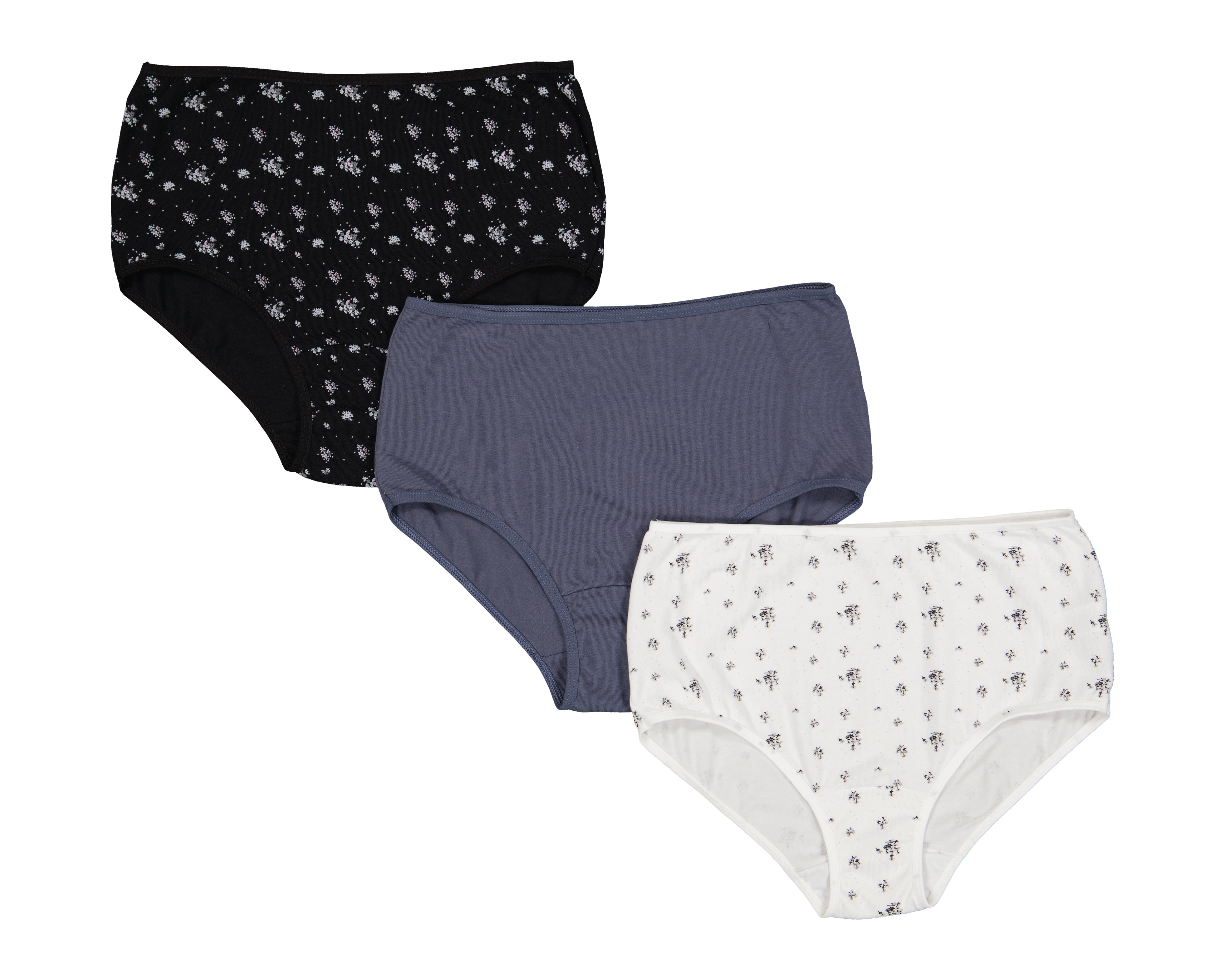 Foto 2 pulgar | Foto 1 | Pantaleta Estampada Emociones para Mujer 3 Piezas