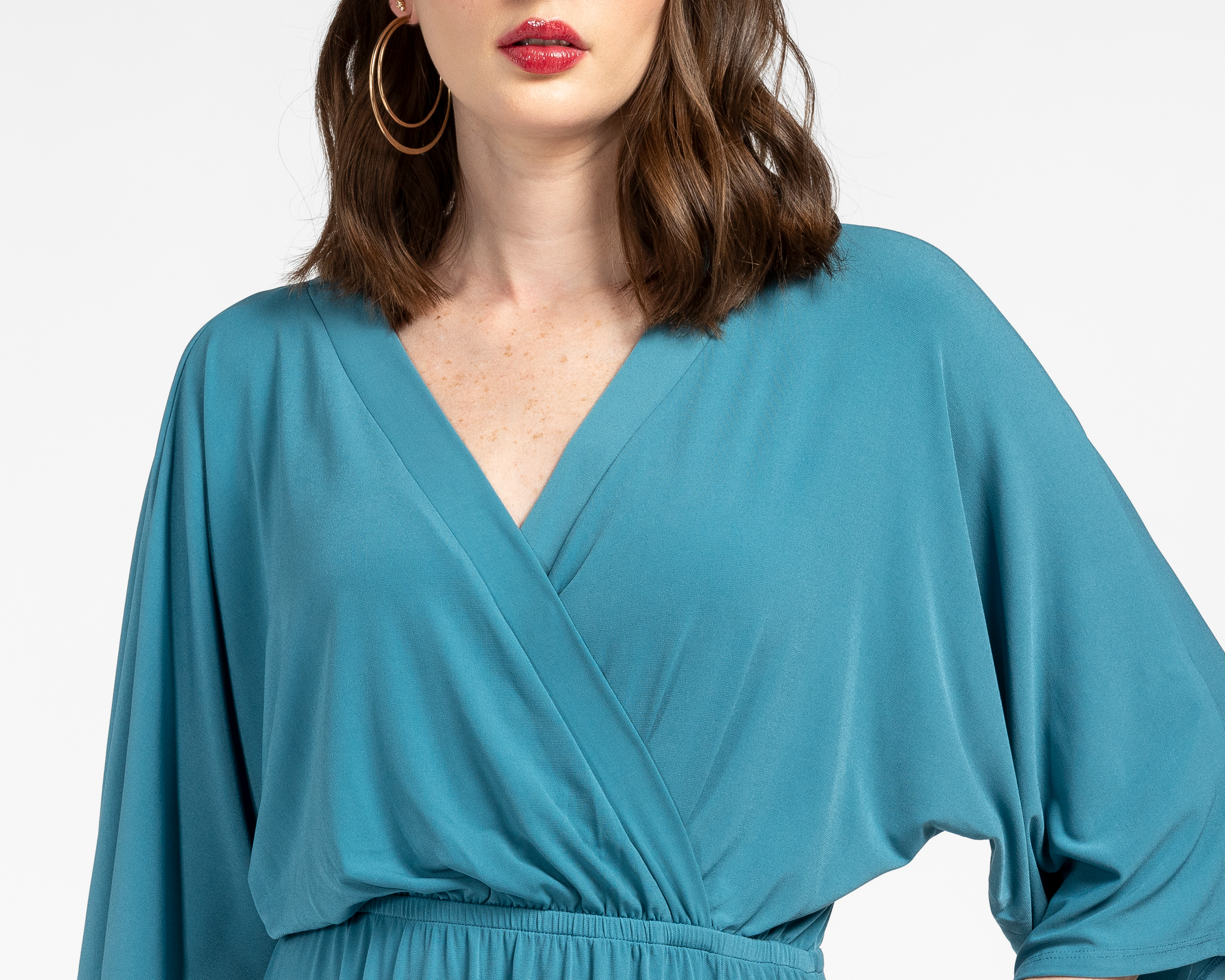 Foto 4 | Foto 4 | Vestido Coctel Sahara Azul Midi para Mujer