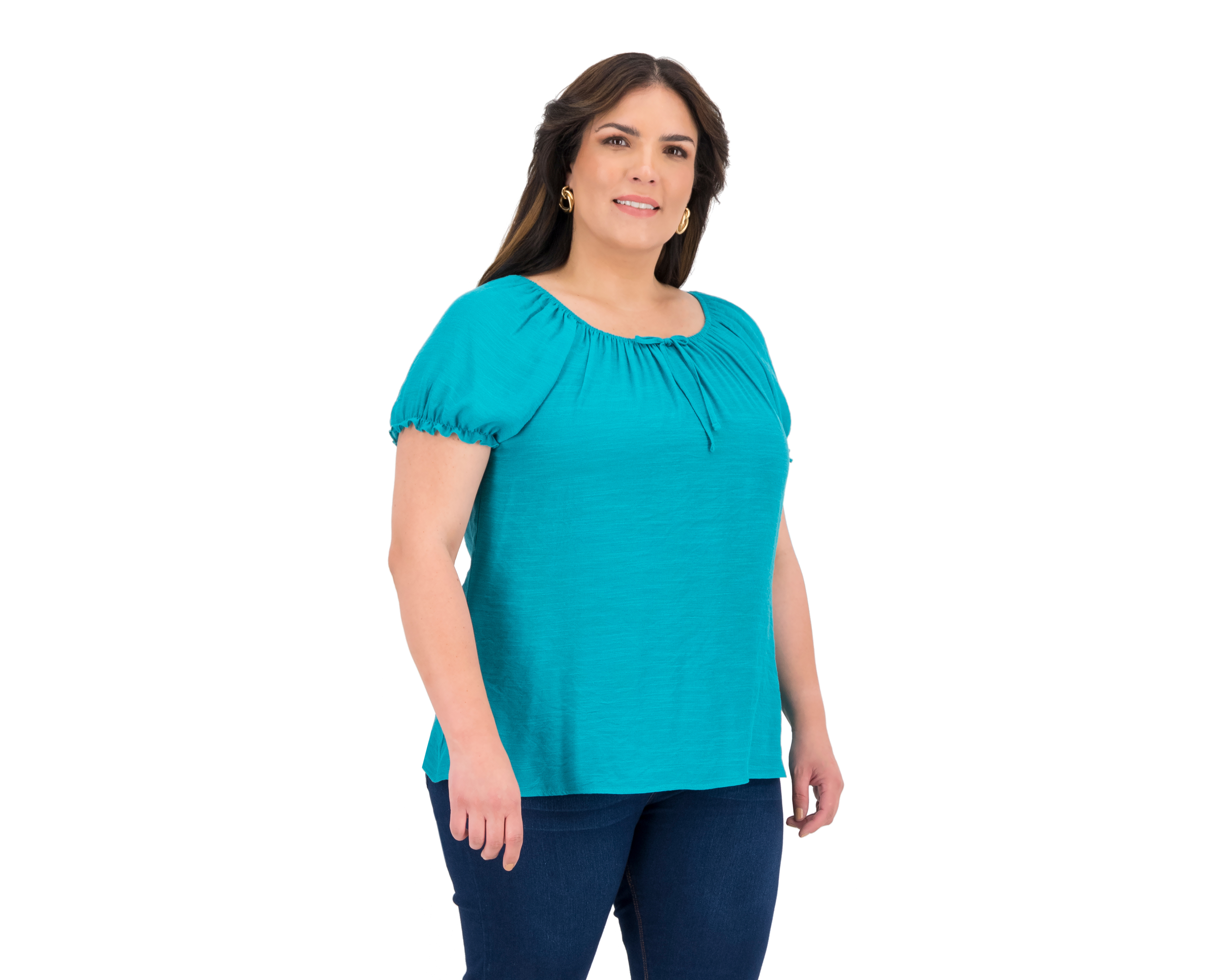 Foto 2 | Foto 2 | Blusa Lady Sun Manga Corta Cuello Redondo