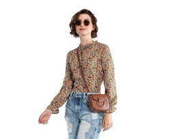 Blusa 18 Forever Manga Larga con Estampado Floral