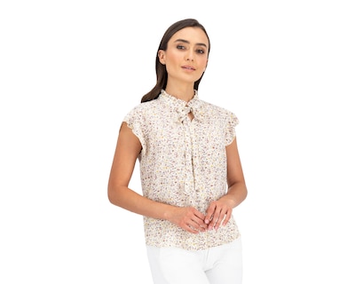 Foto 2 | Foto 2 | Blusa Sahara Manga Corta Estampado Floral
