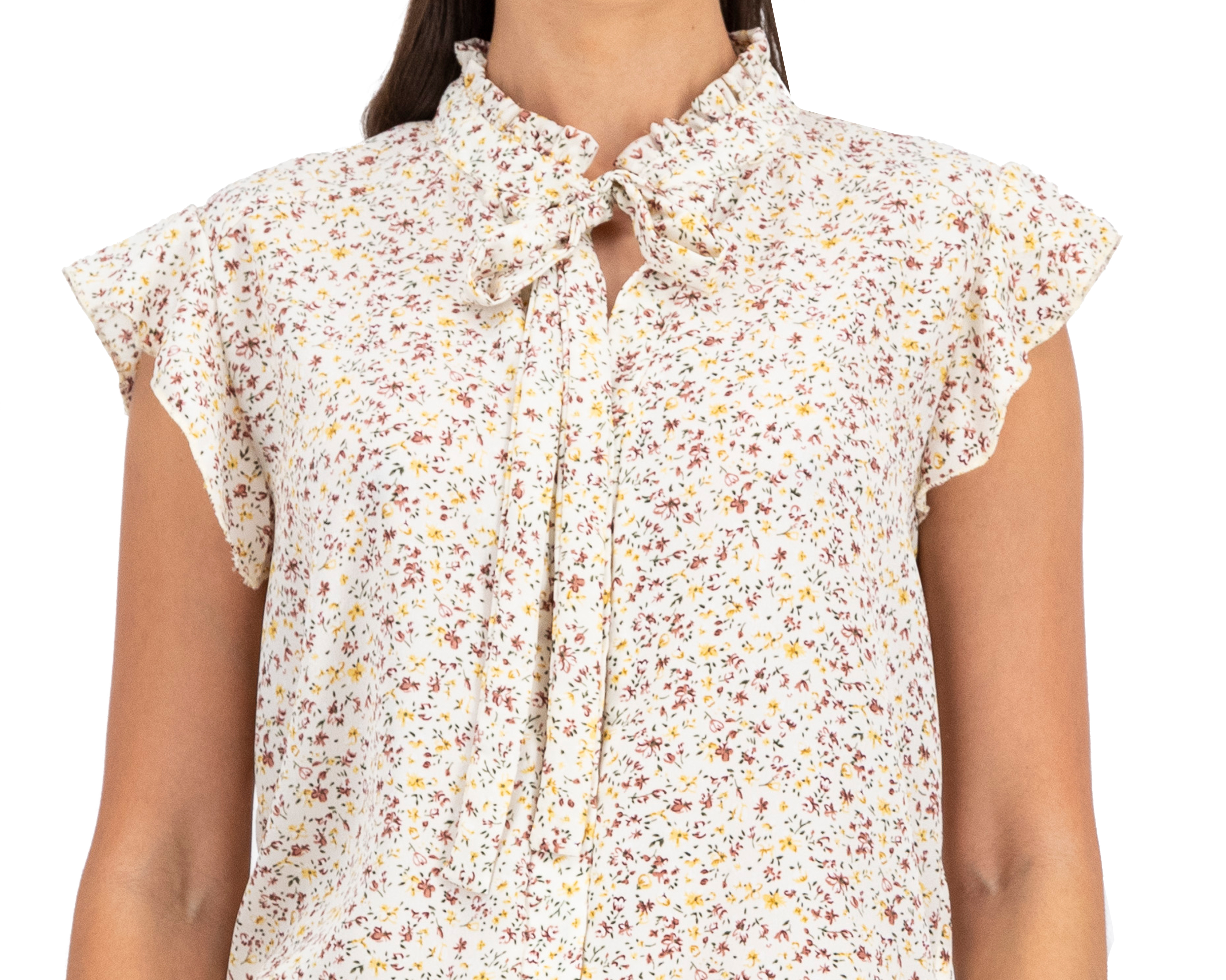 Foto 5 pulgar | Foto 4 | Blusa Sahara Manga Corta Estampado Floral