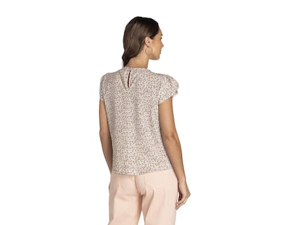 Foto 3 | Foto 3 | Blusa Sahara Manga Corta Cuello Redondo