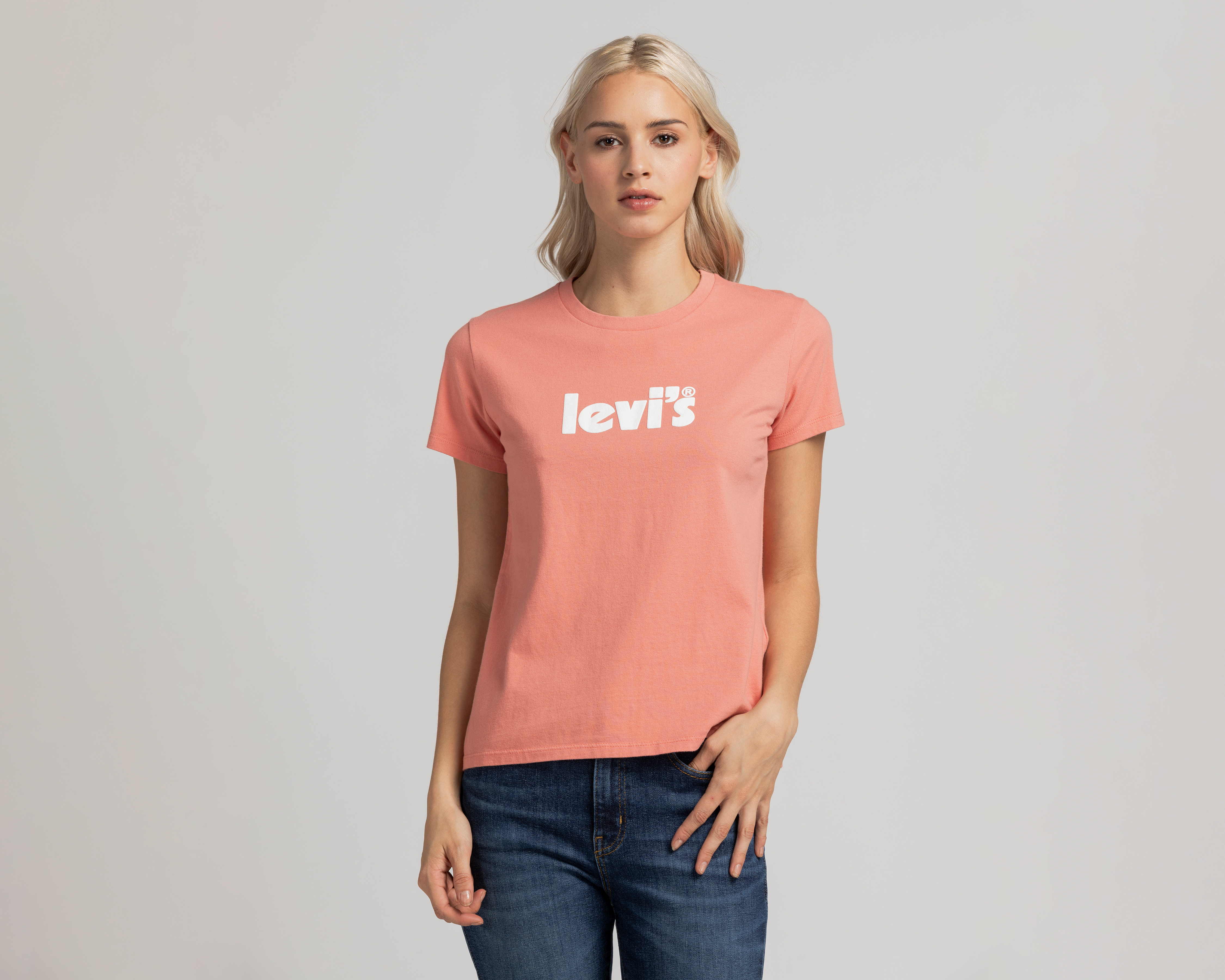 Playera Coral Levi's para Mujer