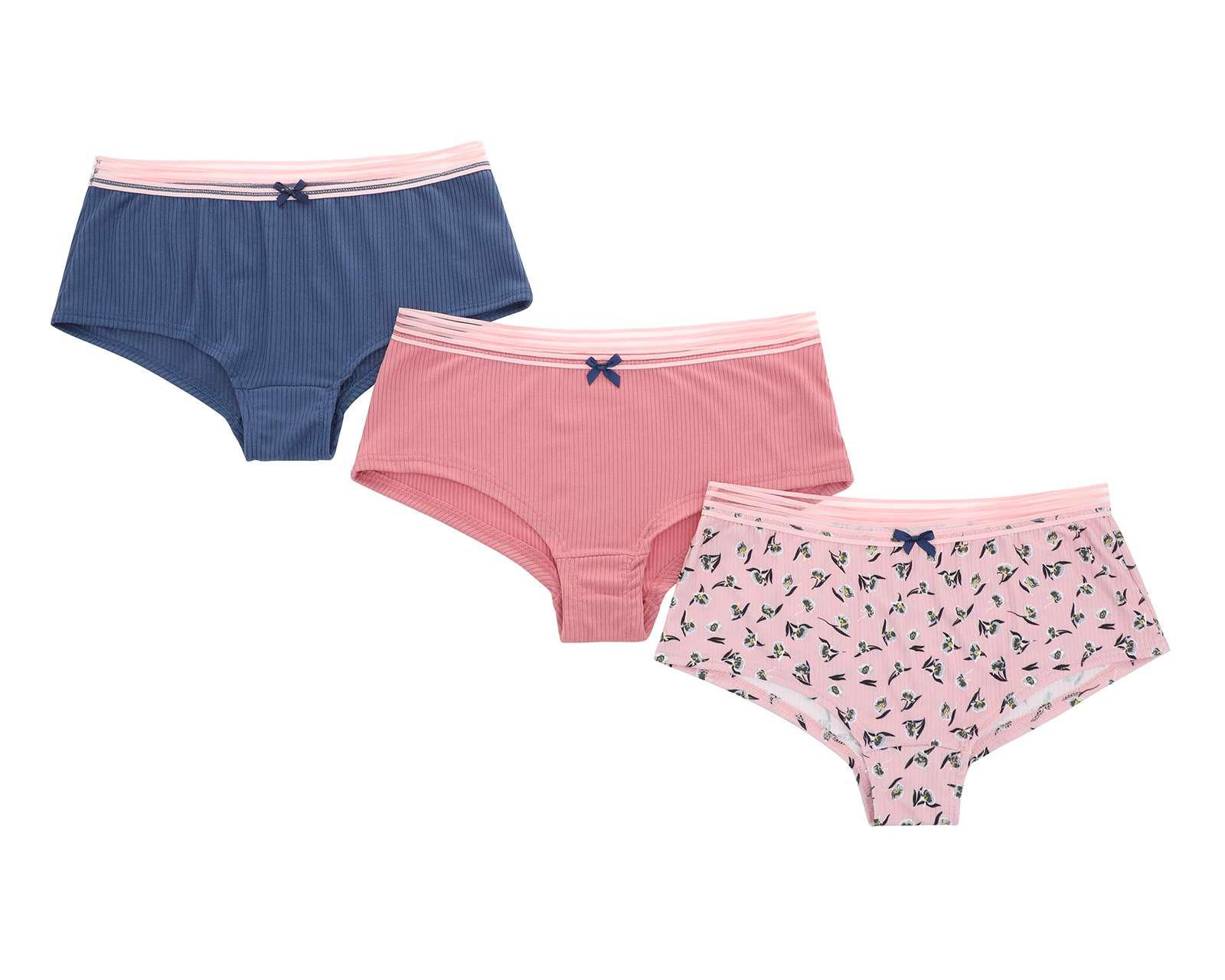 Bóxer Emociones para Mujer 3 Pack