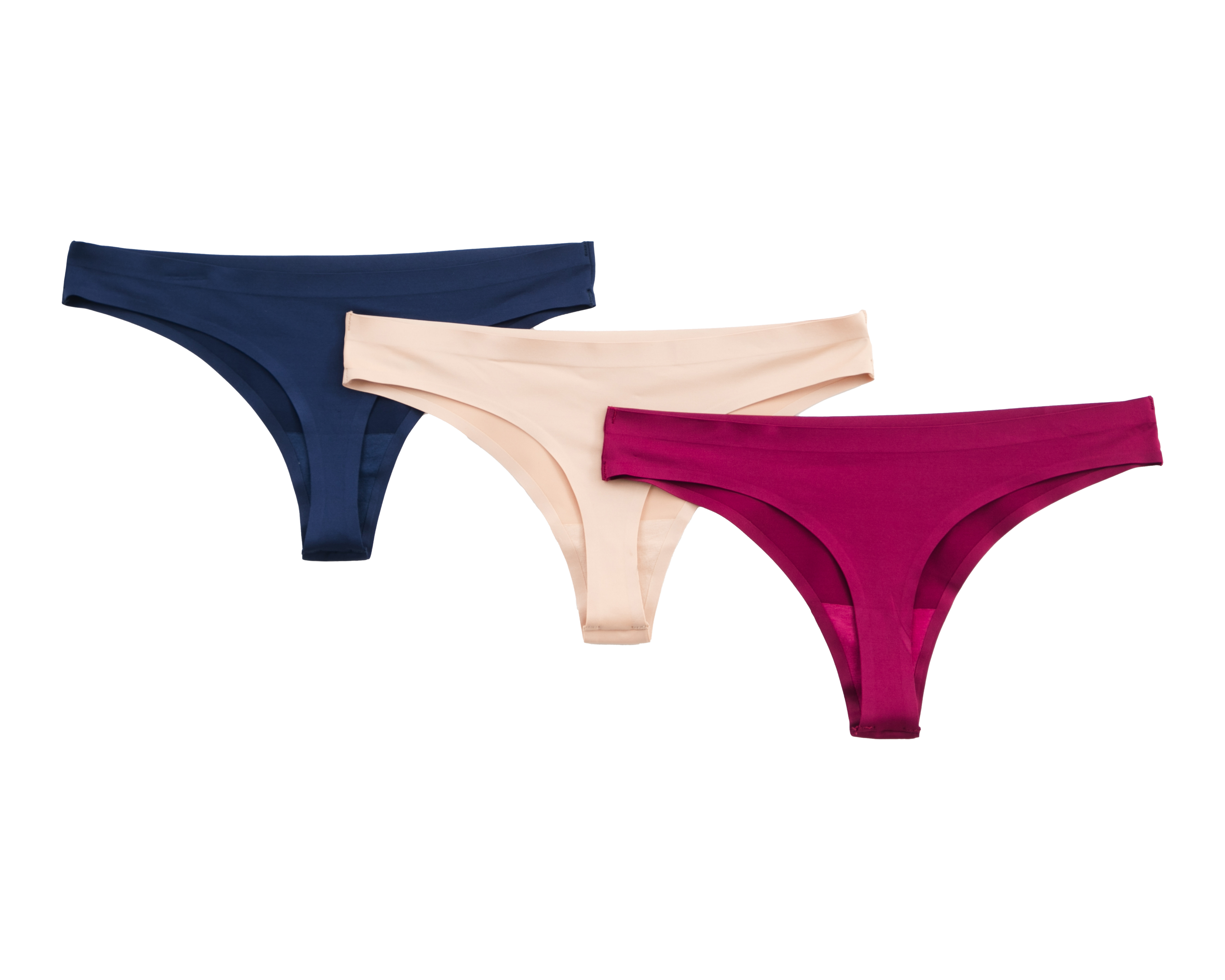 Foto 3 pulgar | Foto 2 | Tanga Seamless Frescura para Mujer 3 Piezas