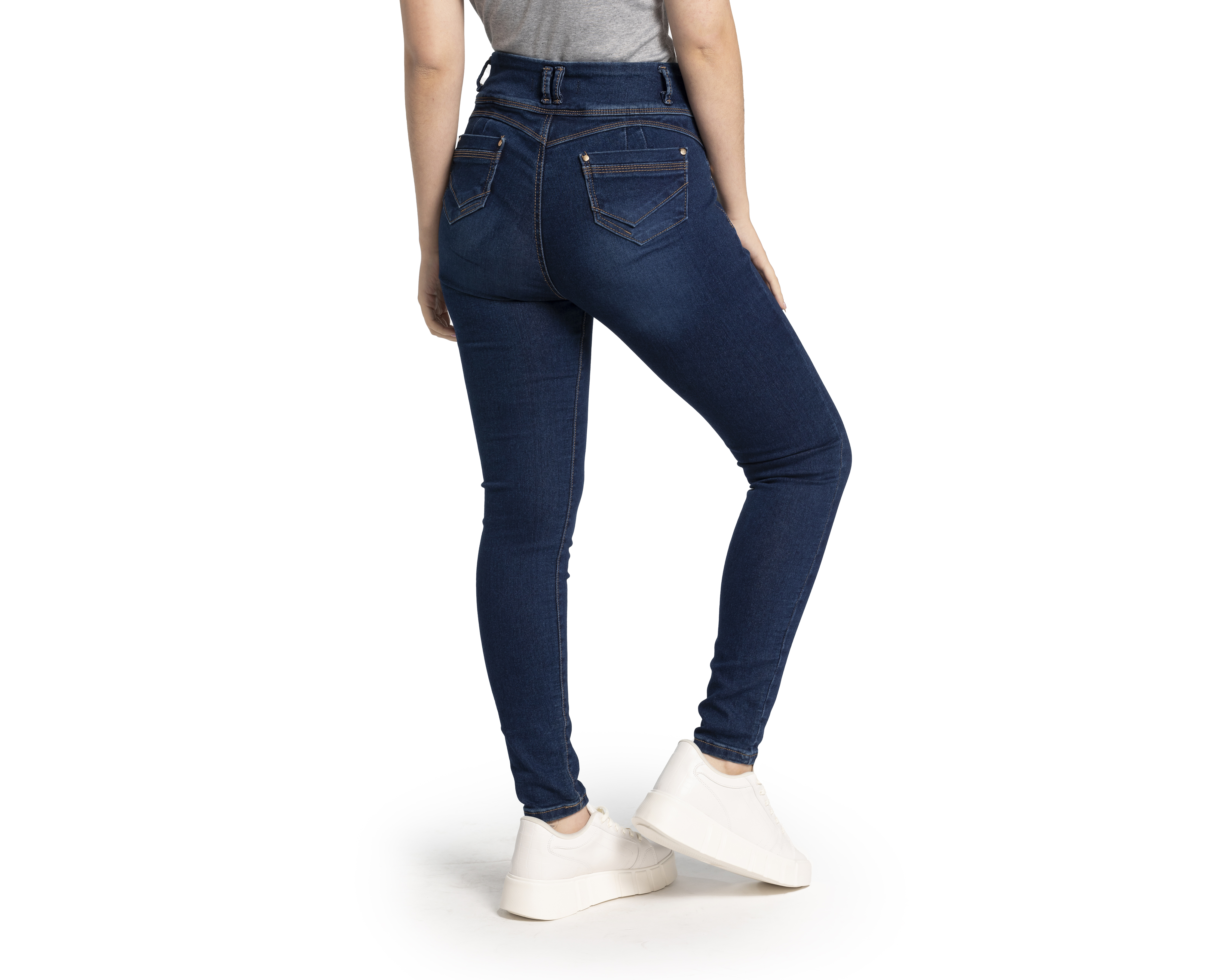 Foto 4 pulgar | Foto 3 | Jeans Push Up 18 Forever para Mujer