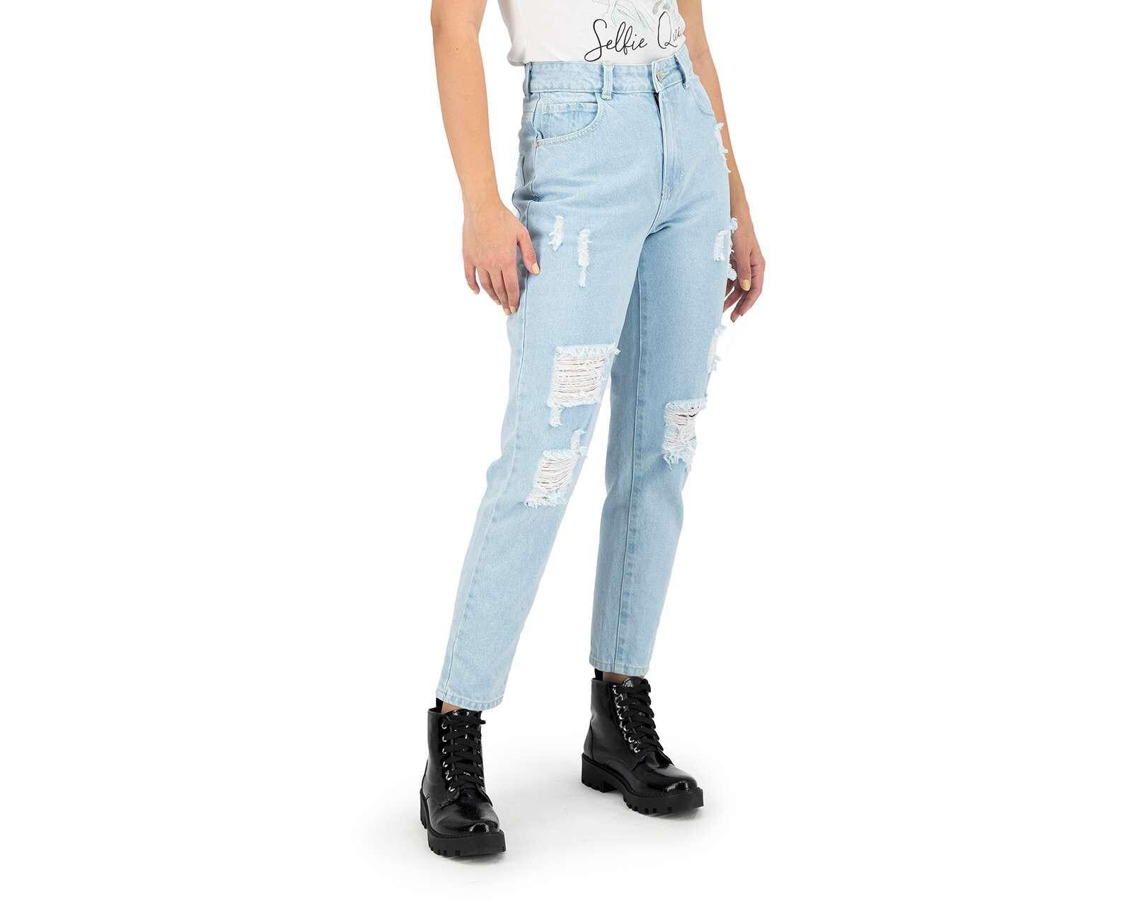 Jeans Mom Thinner para Mujer