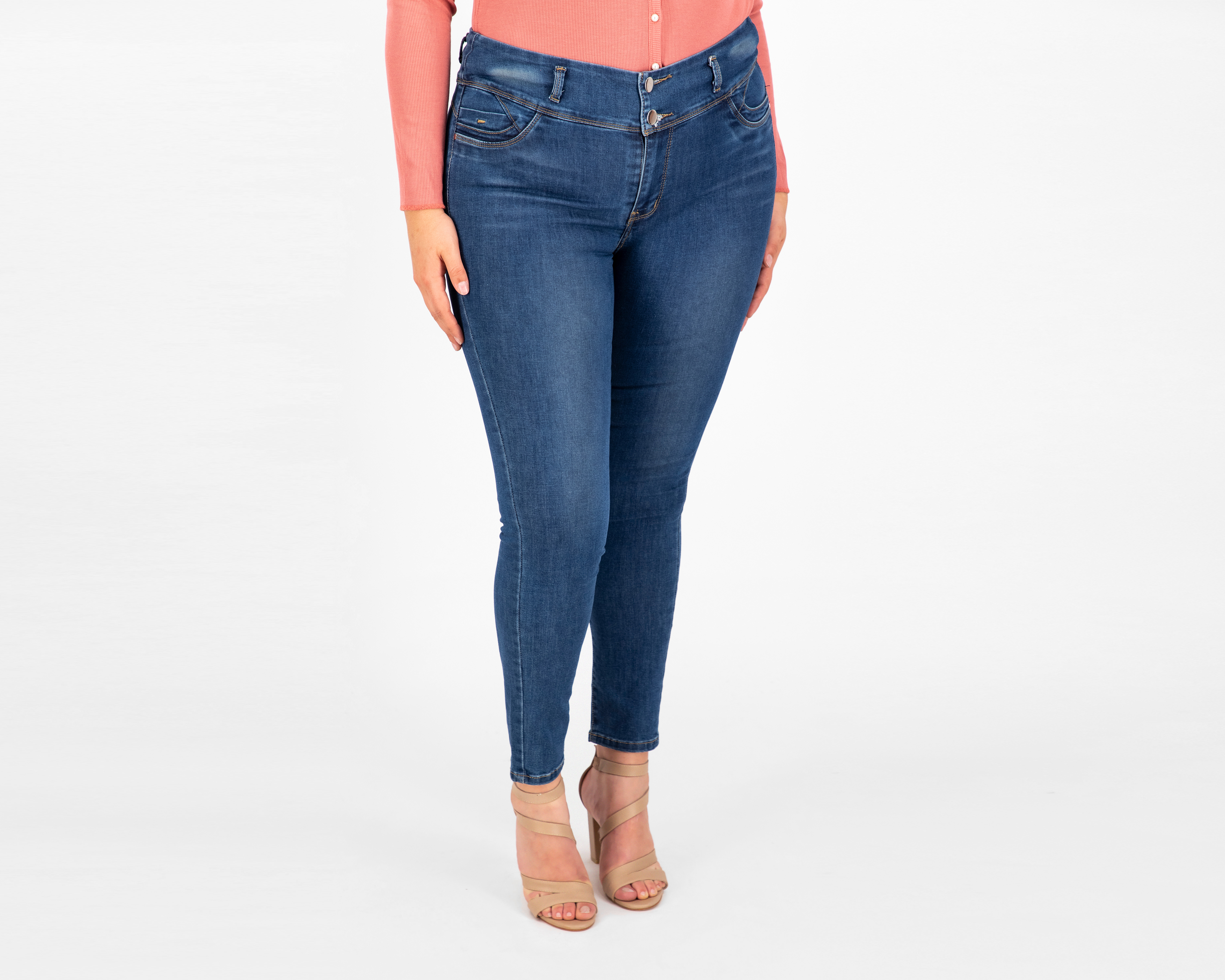 Foto 5 pulgar | Foto 4 | Jeans Skinny 18 Forever para Mujer