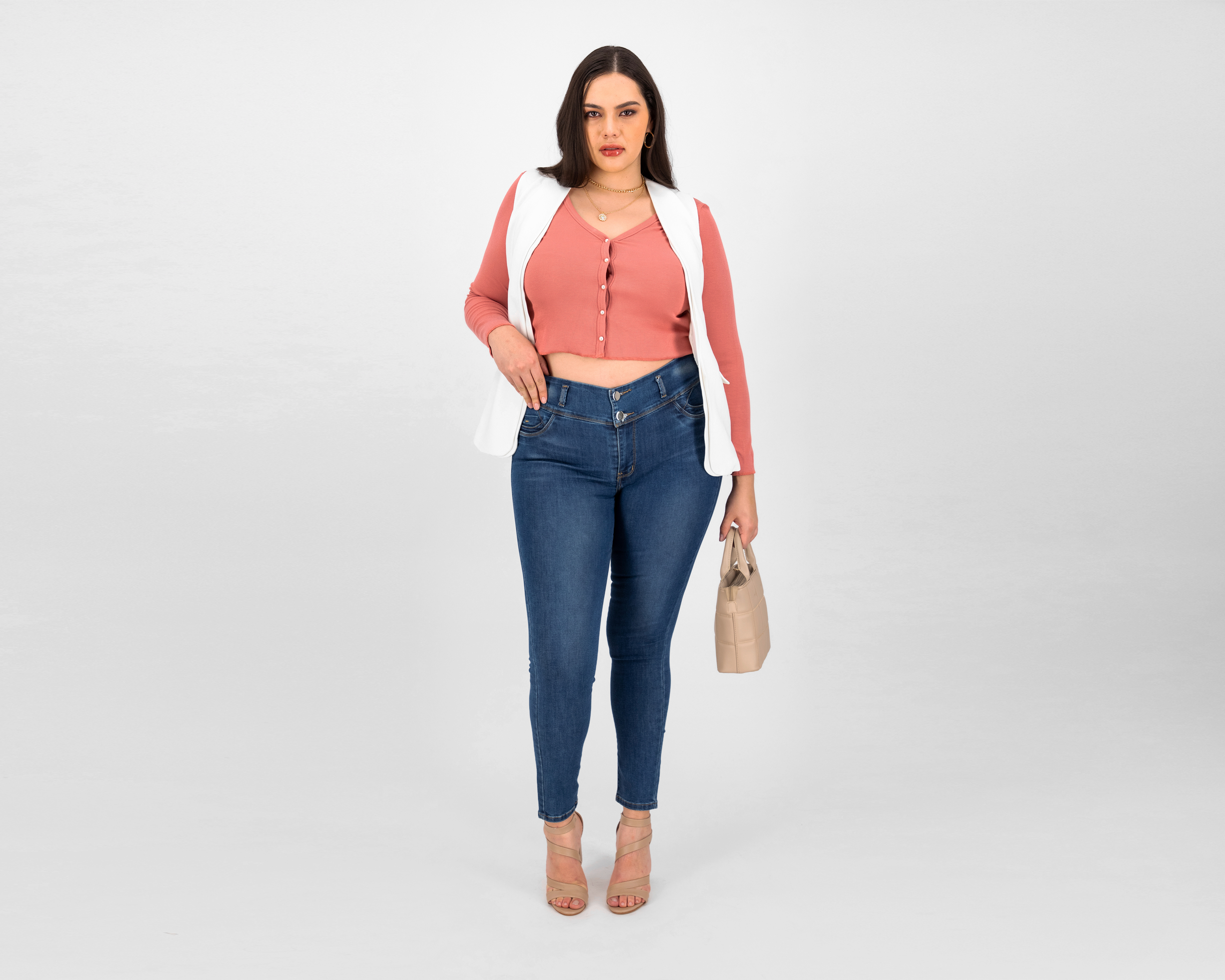 Foto 6 pulgar | Foto 5 | Jeans Skinny 18 Forever para Mujer