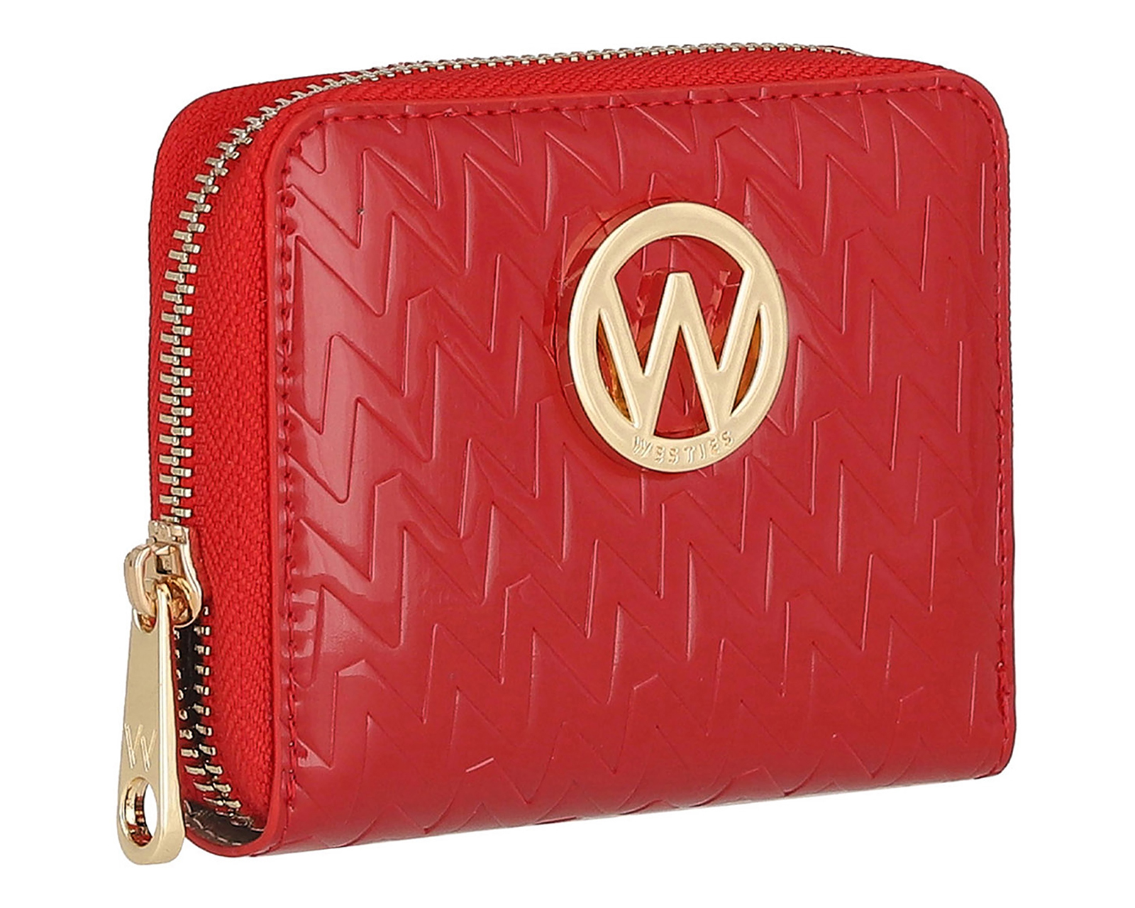 Foto 3 pulgar | Foto 2 | Monedero para Mujer Westie Rojo