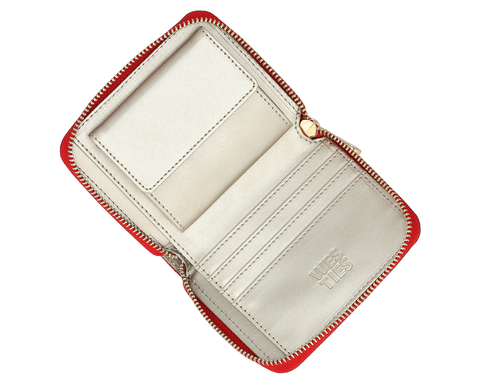 Foto 5 pulgar | Foto 4 | Monedero para Mujer Westie Rojo