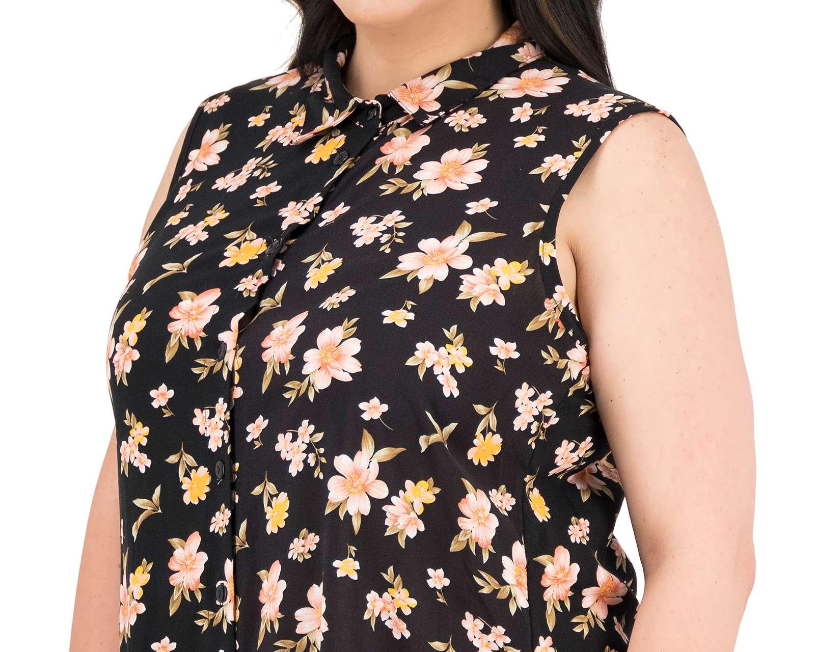 Foto 3 pulgar | Foto 4 | Vestido Lady Sun Casual sin Mangas Estampado Floral