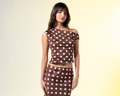 Foto 2 | Foto 2 | Blusa Café Strona para Mujer