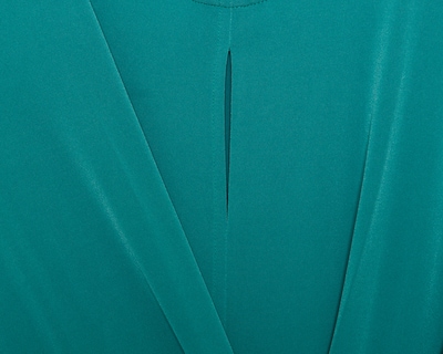 Foto 3 | Foto 3 | Vestido Coctel Sahara Verde con Lazo Manga Corta para Mujer