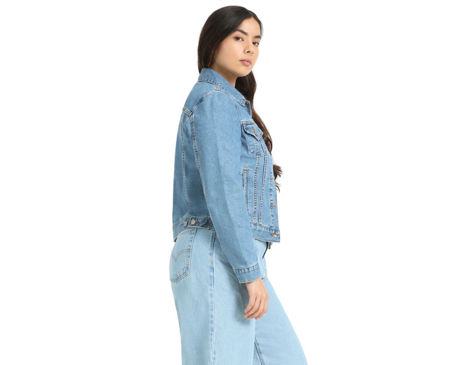 Foto 3 pulgar | Foto 2 | Chamarra Levi's Trucker de Mezclilla