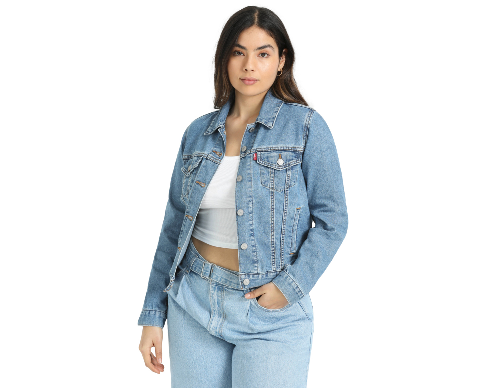 Foto 3 | Foto 3 | Chamarra Levi's Trucker de Mezclilla