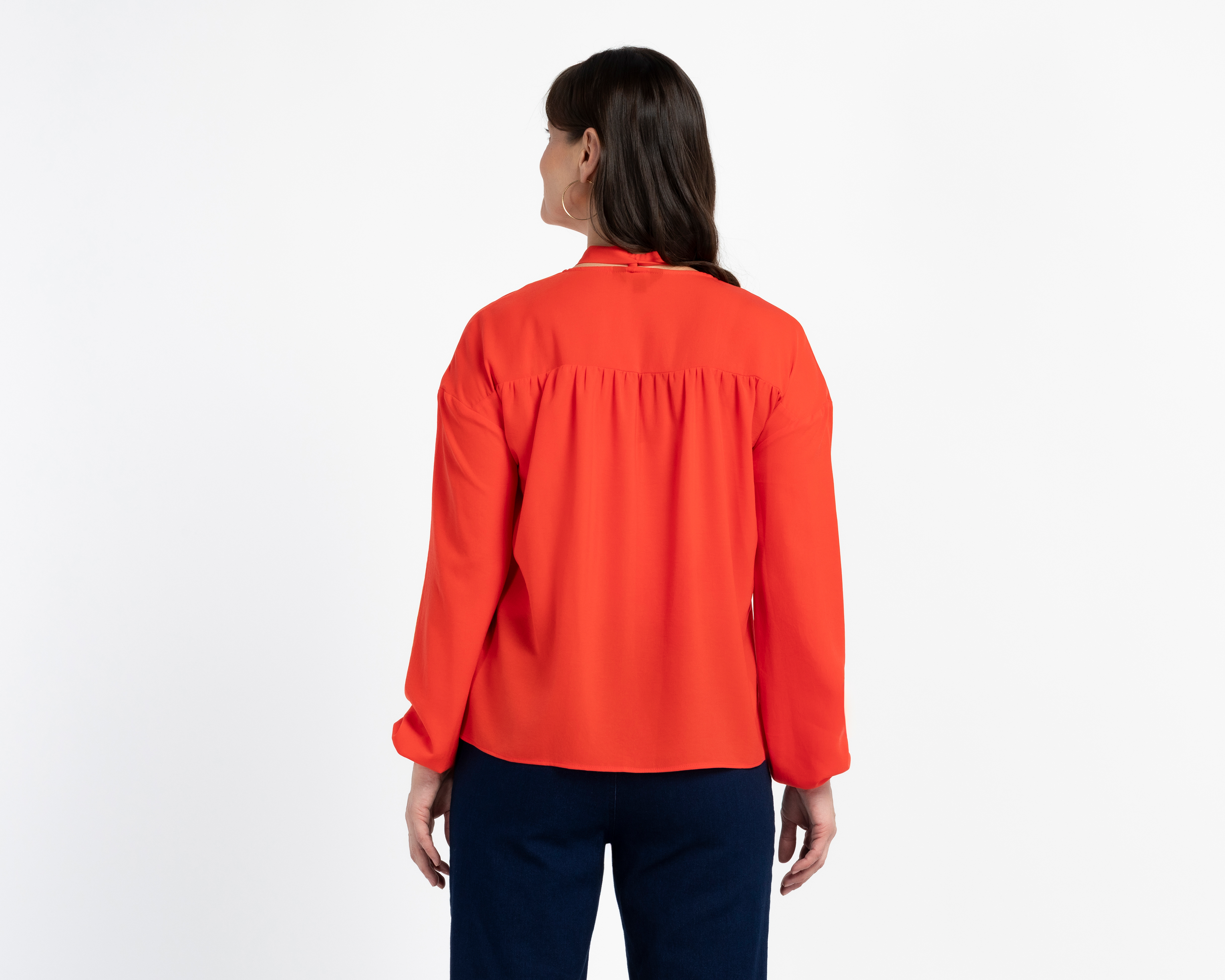 Foto 4 pulgar | Foto 3 | Blusa Anaranjada Alexis para Mujer