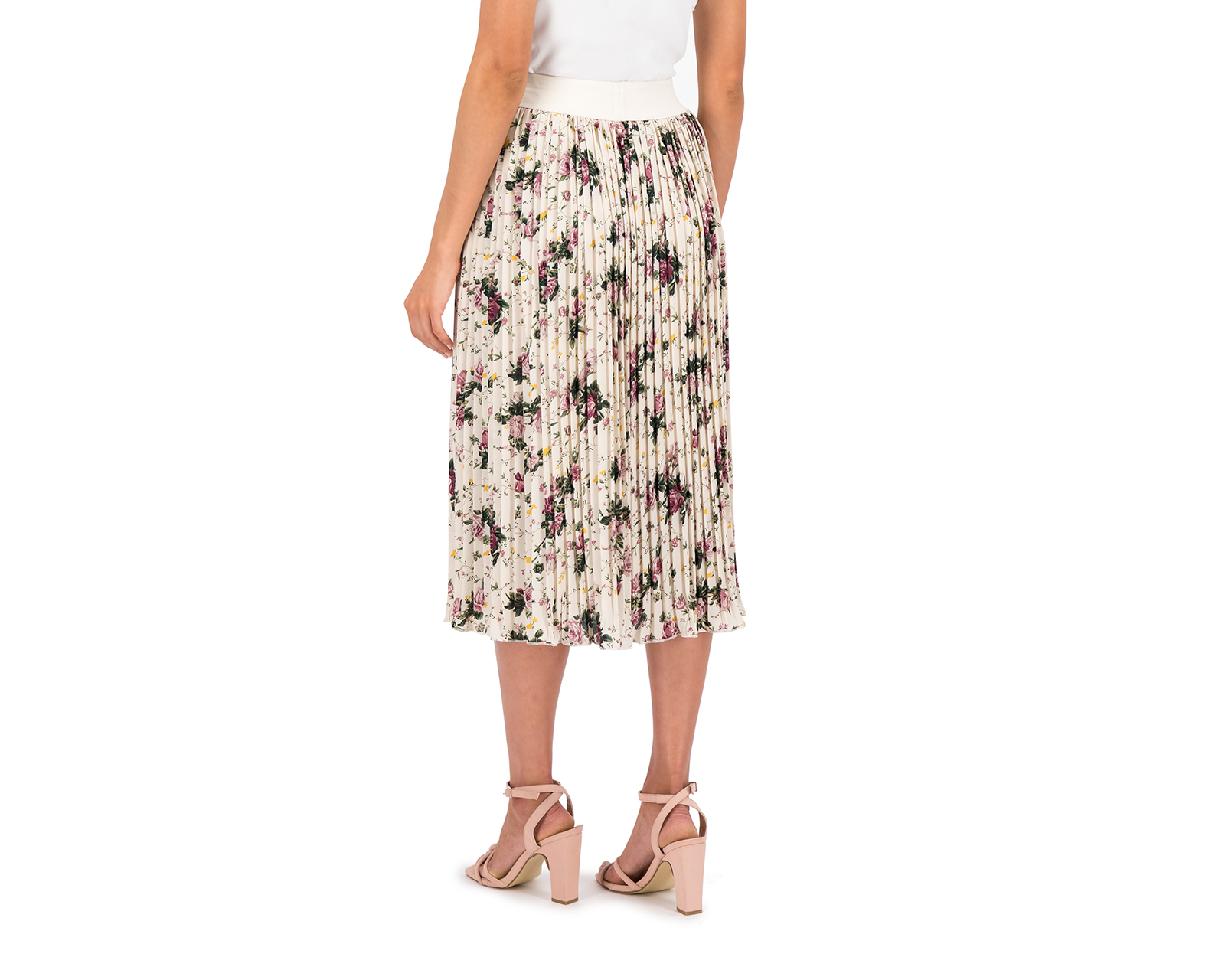 Foto 3 | Foto 3 | Falda Midi Sahara Plisada Estampada