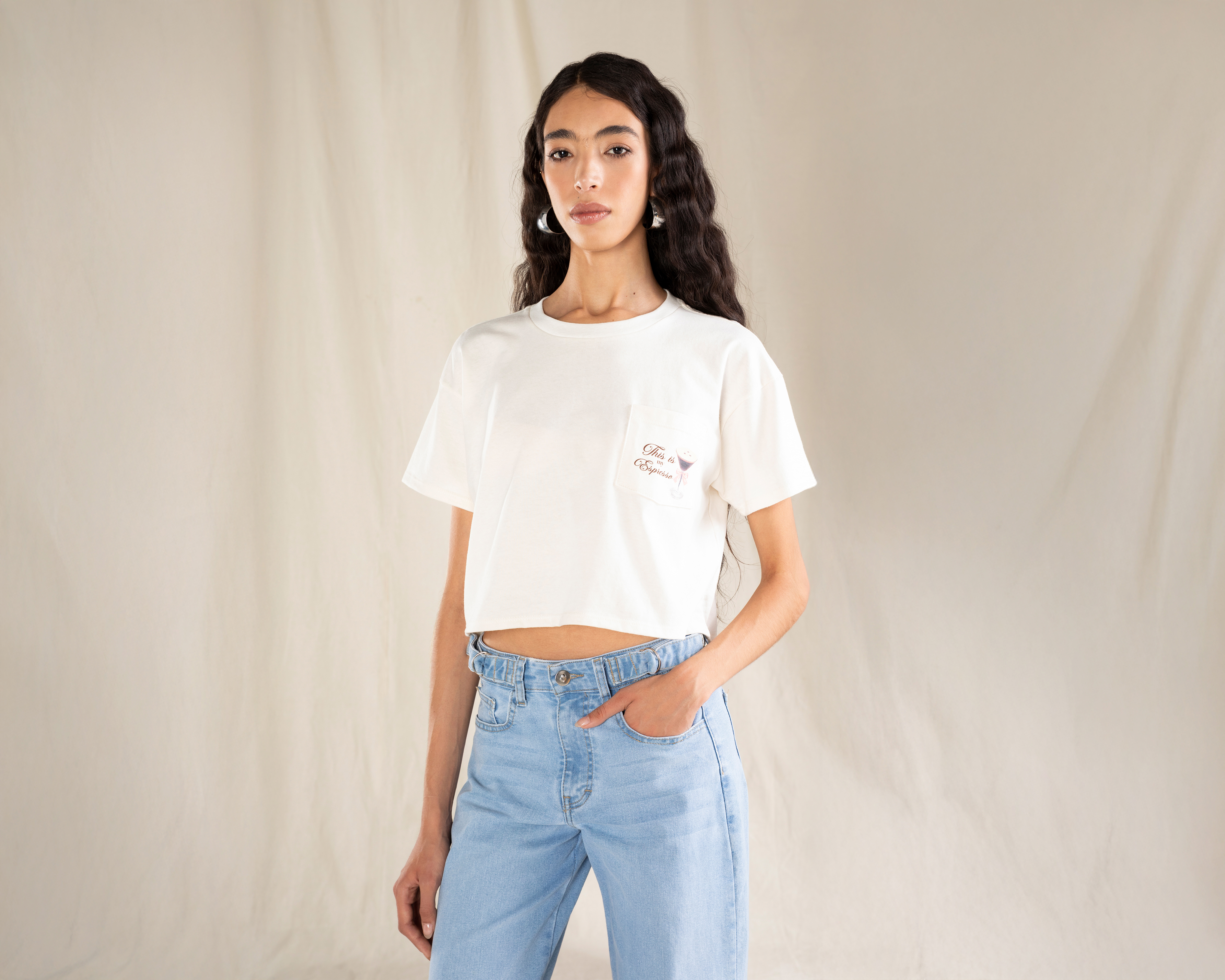 Foto 3 pulgar | Foto 2 | Playera de Algodón Strona para Mujer