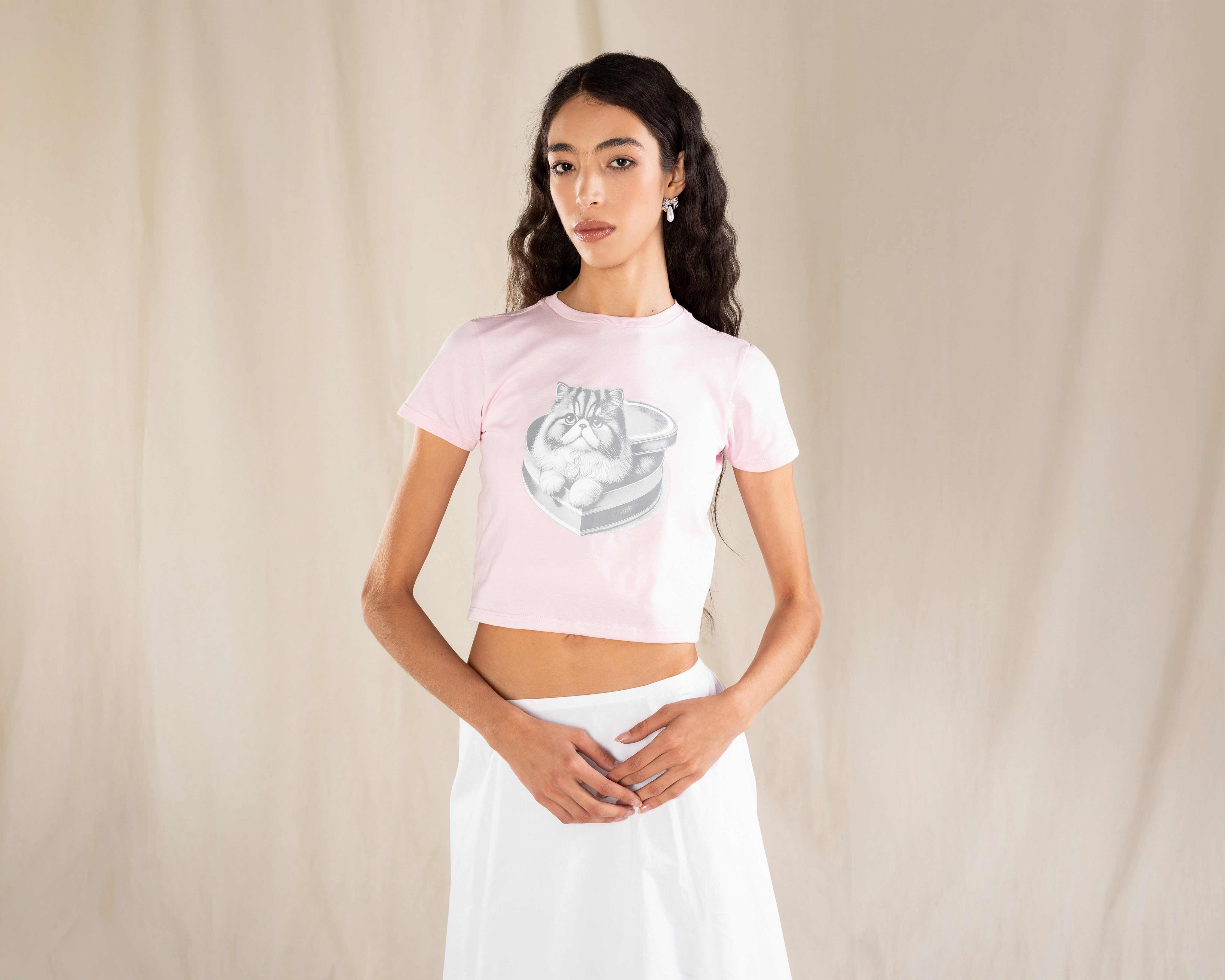 Foto 2 | Foto 2 | Playera de Algodón Strona para Mujer