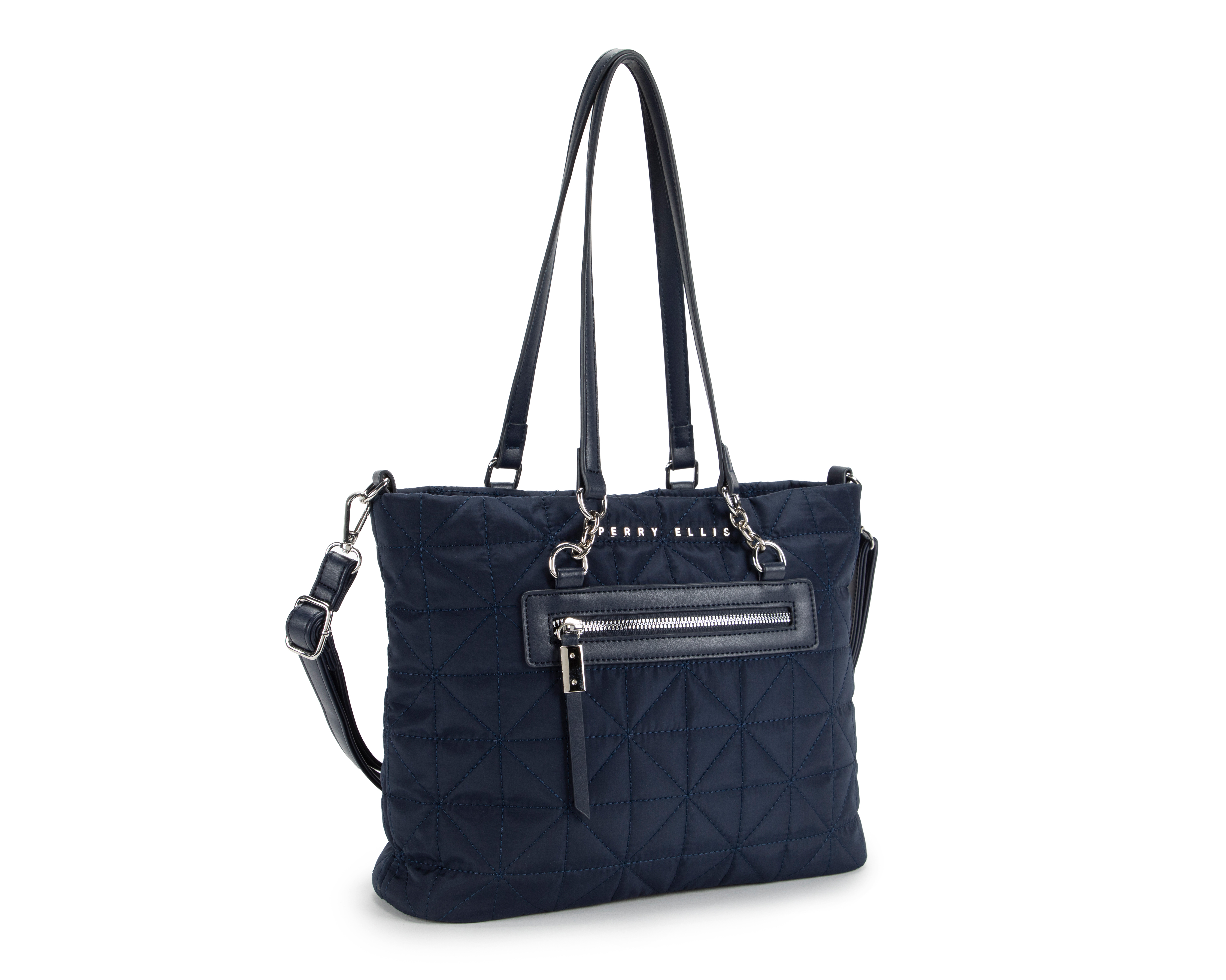 Foto 3 pulgar | Foto 2 | Bolsa de Hombro Perry Ellis