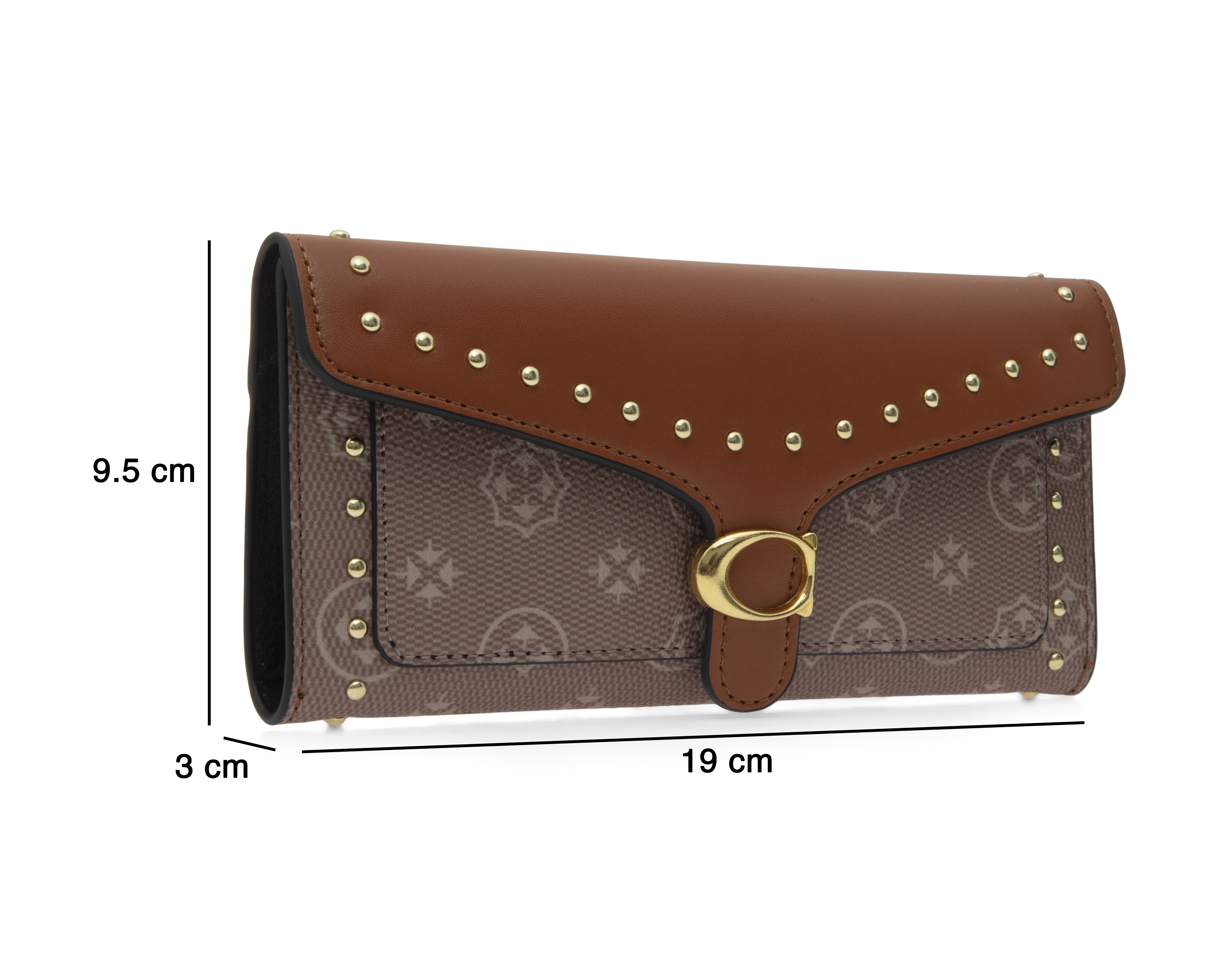 Foto 6 | Foto 6 | Cartera Lady Sun para Mujer con Remaches