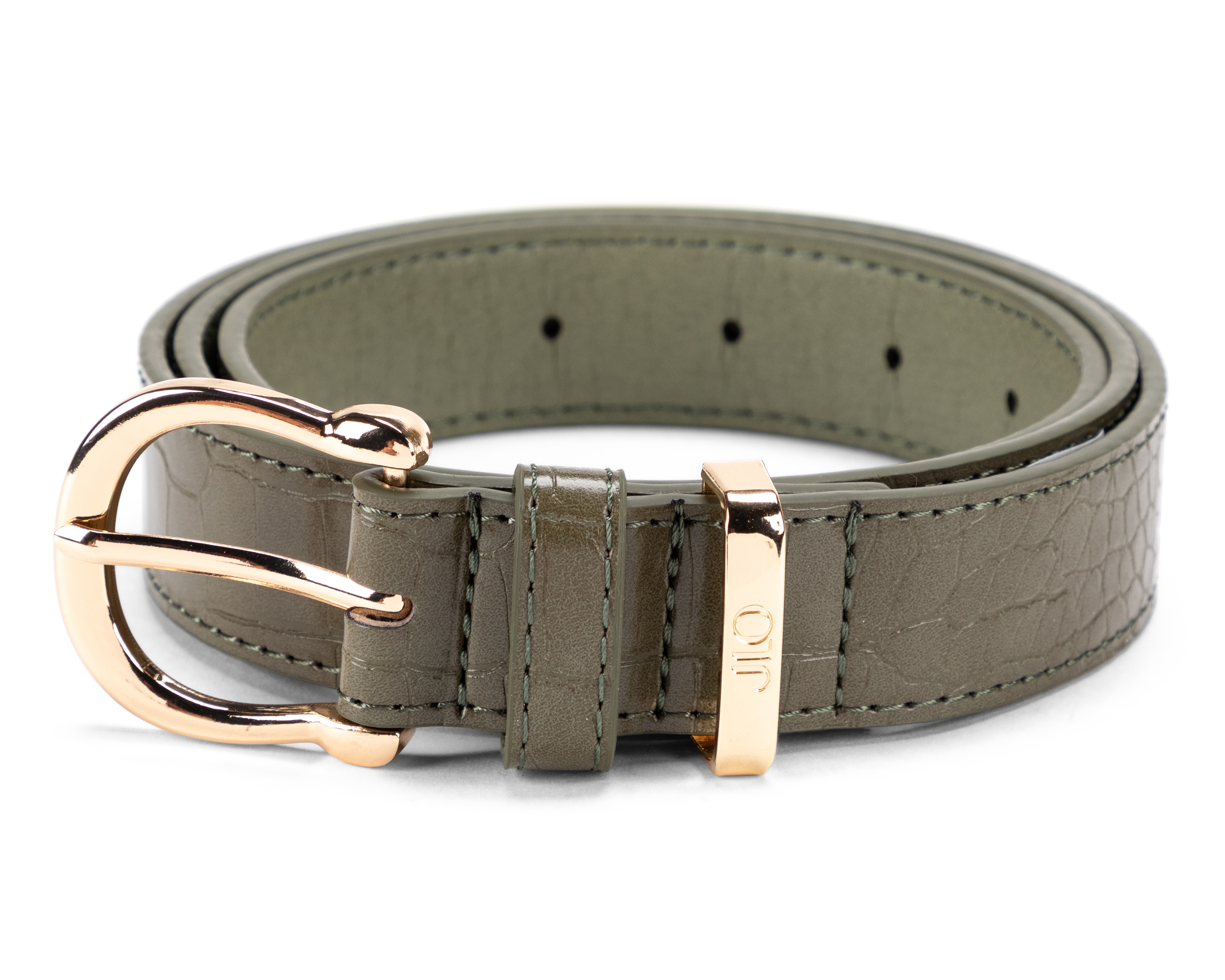 Foto 2 pulgar | Foto 1 | Cinturón para Mujer Jennifer Lopez Gris