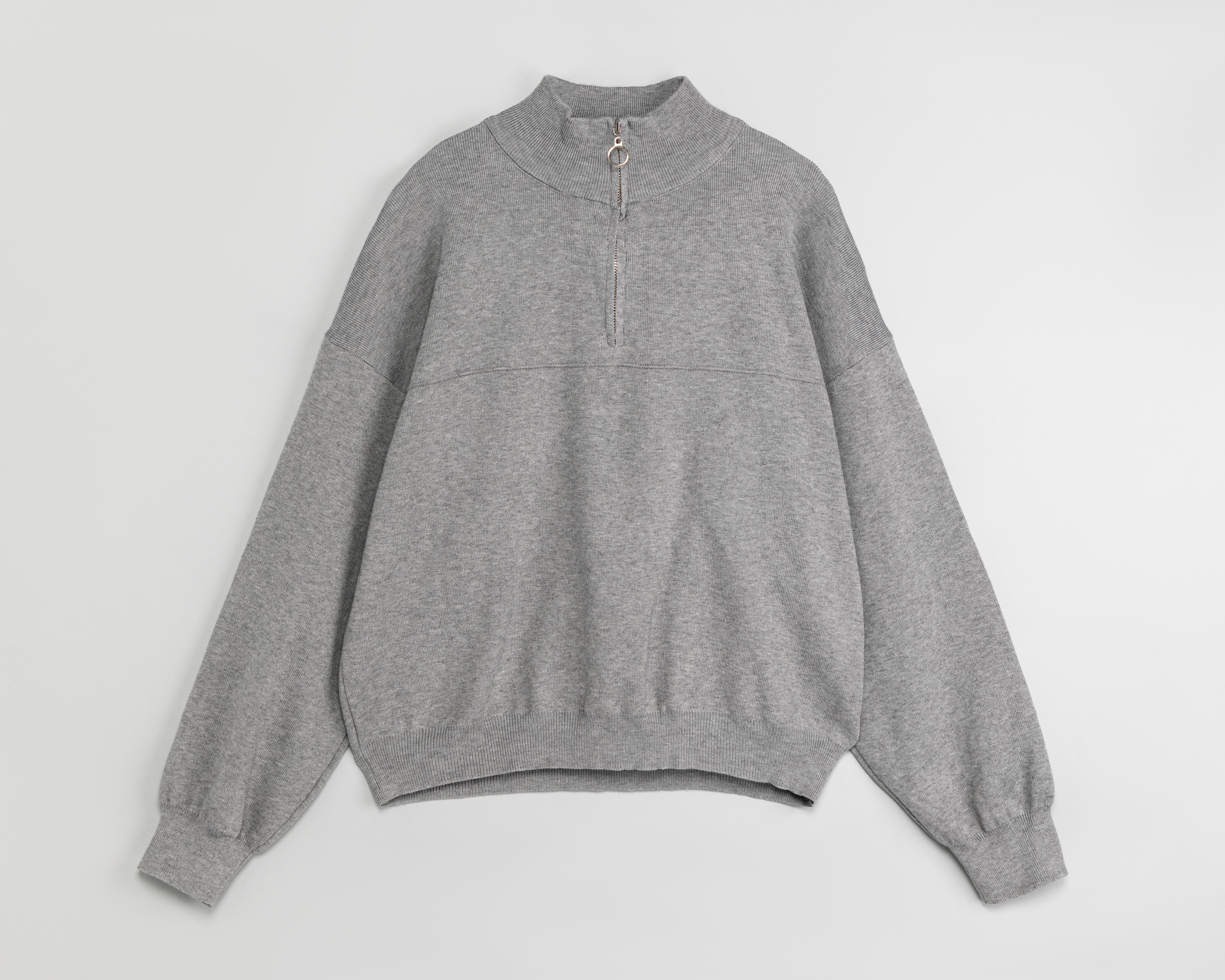 Sudadera Gris Forever 21 para Mujer