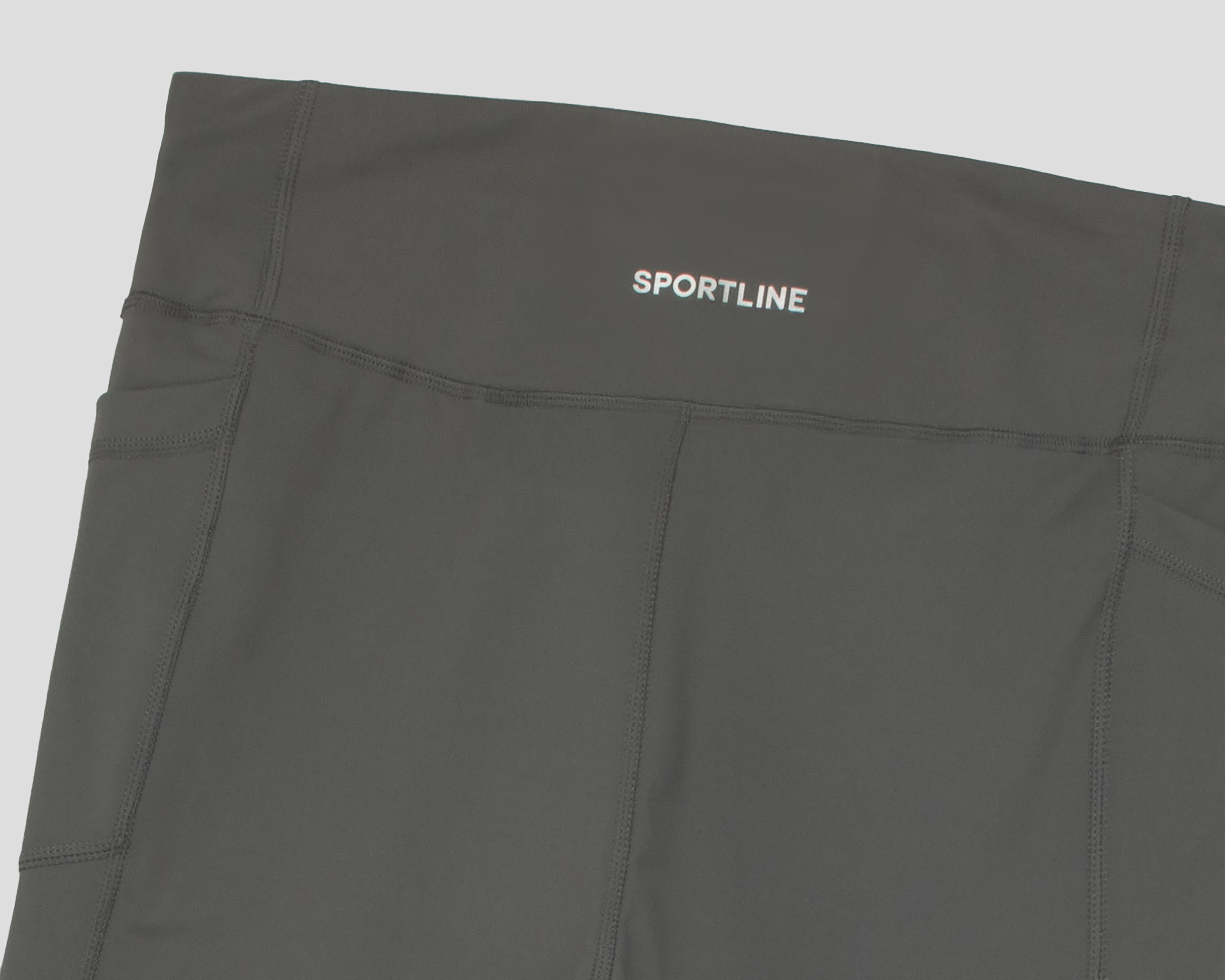 Foto 5 pulgar | Foto 4 | Leggings Alma Pocket Largo Gris