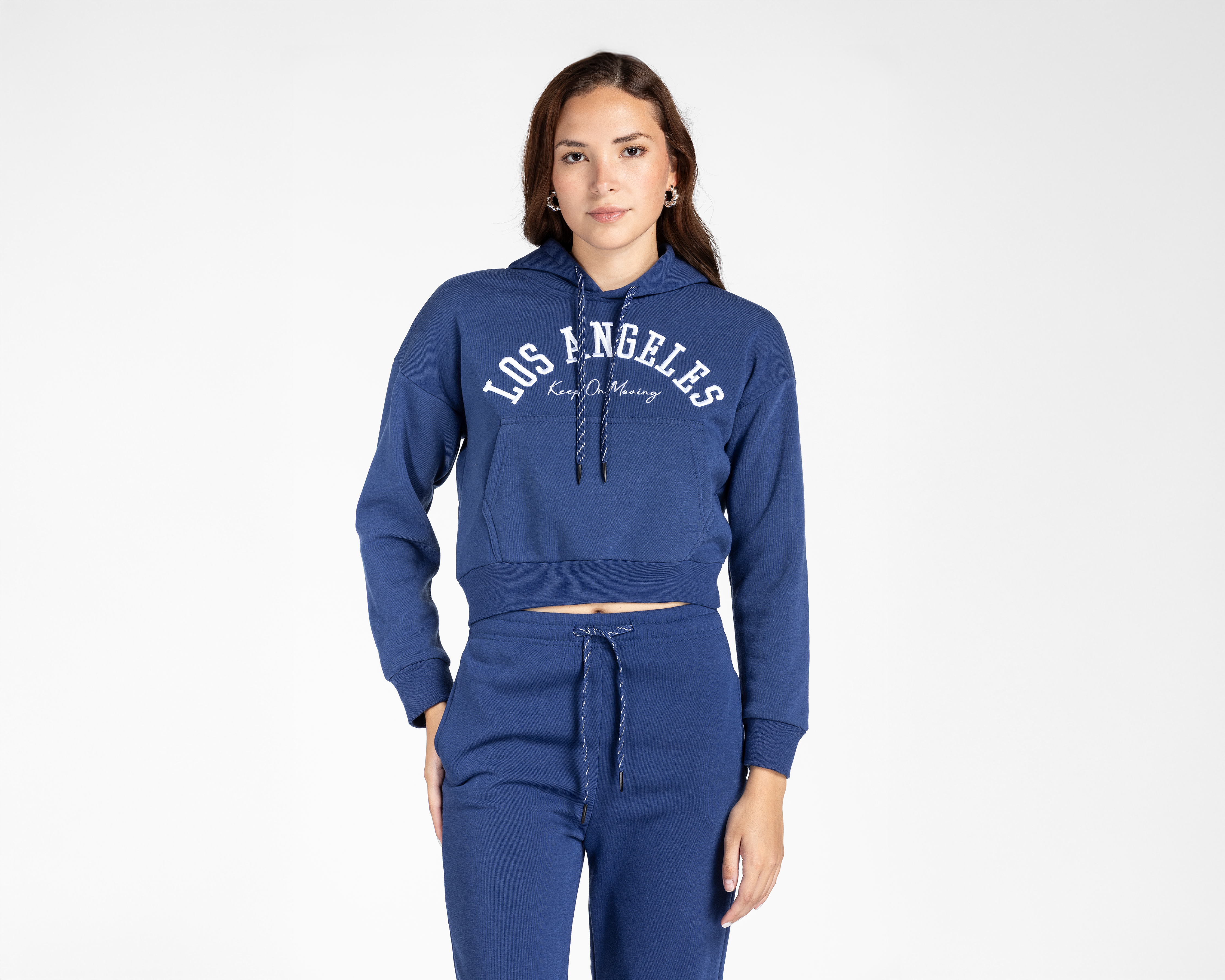 Foto 4 | Foto 4 | Pants y Sudadera Azul Refill para Mujer