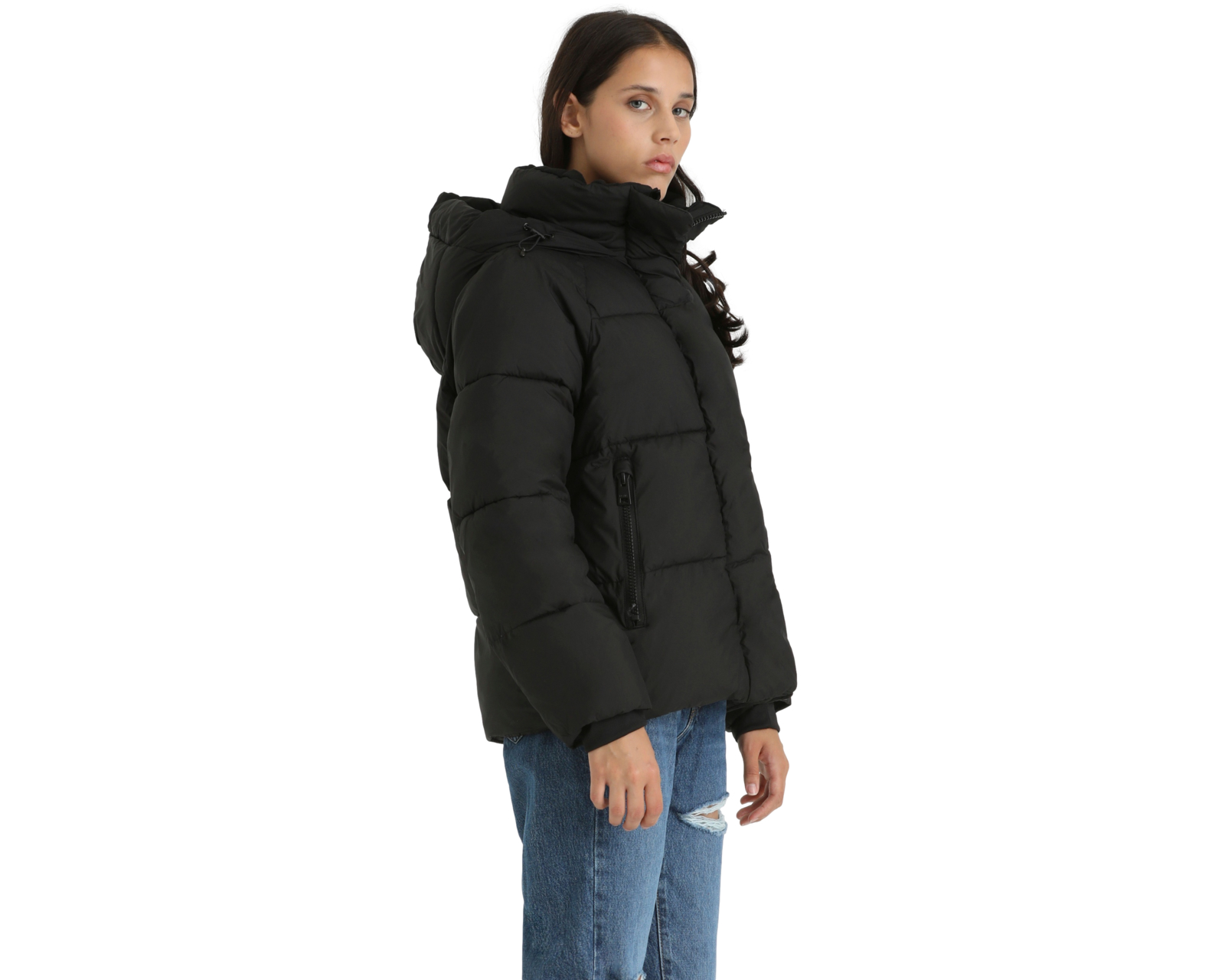 Foto 3 pulgar | Foto 2 | Chamarra Capitonada Levis' para Mujer