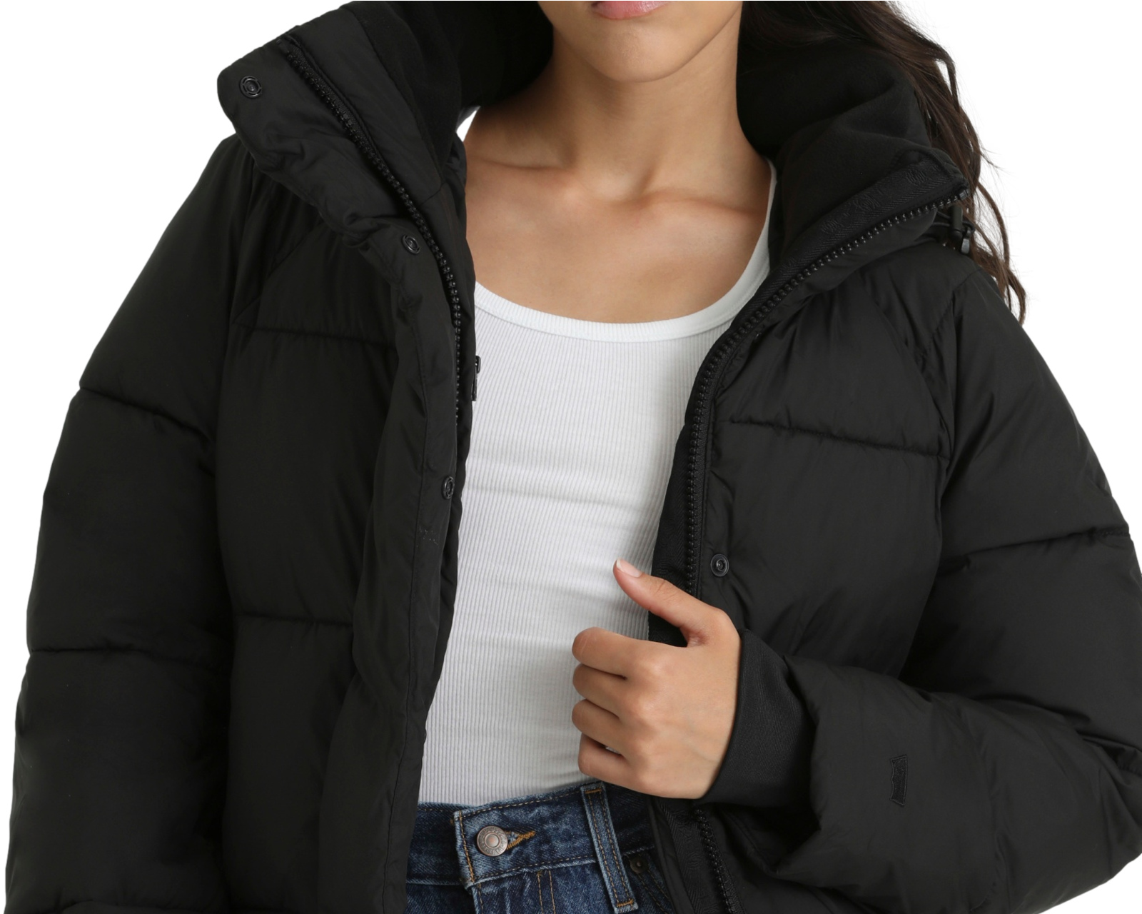 Foto 5 | Foto 5 | Chamarra Capitonada Levis' para Mujer