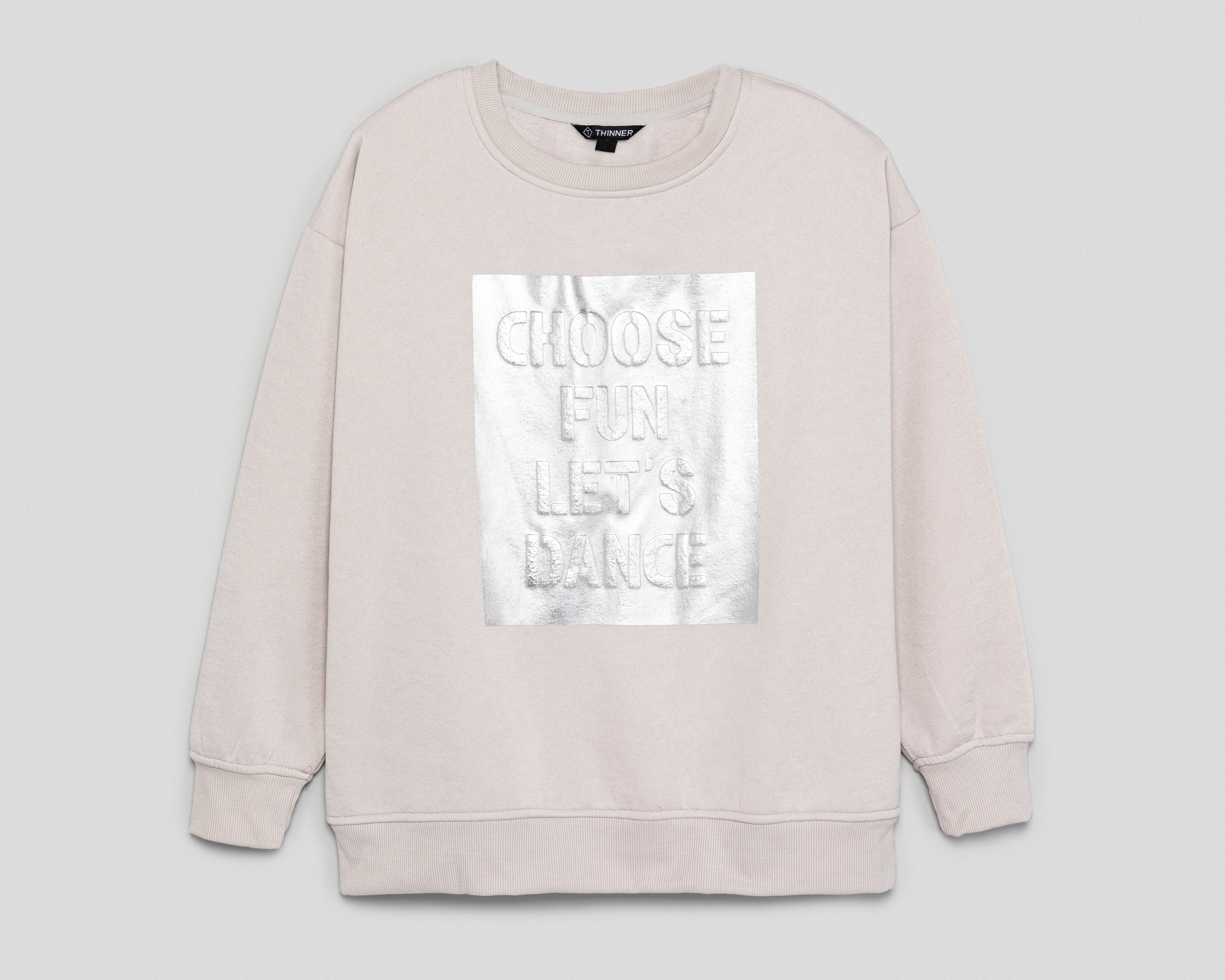 Foto 2 pulgar | Foto 1 | Sudadera Rosa Thinner para Mujer