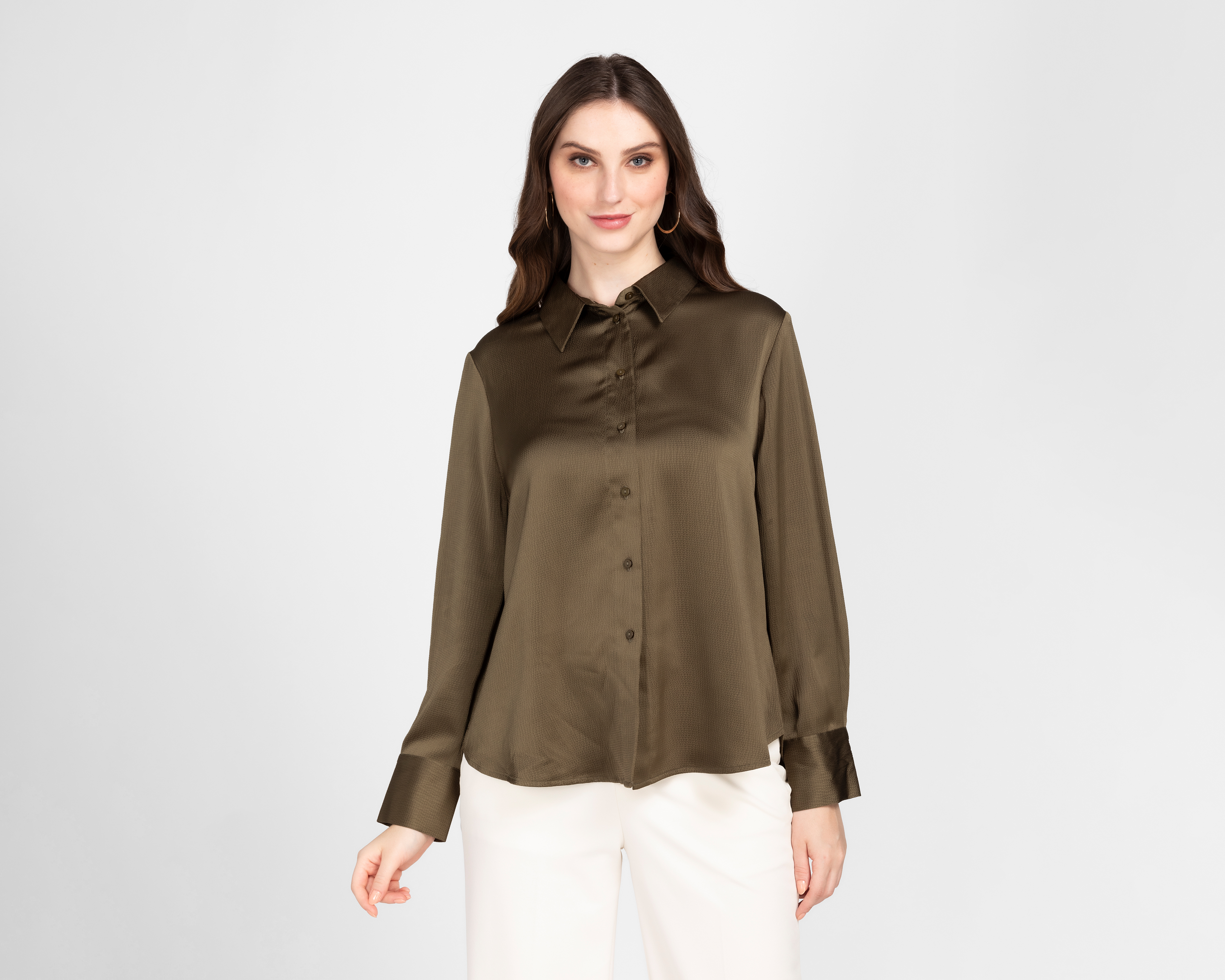 Foto 2 pulgar | Foto 1 | Blusa Sahara Manga Larga para Mujer