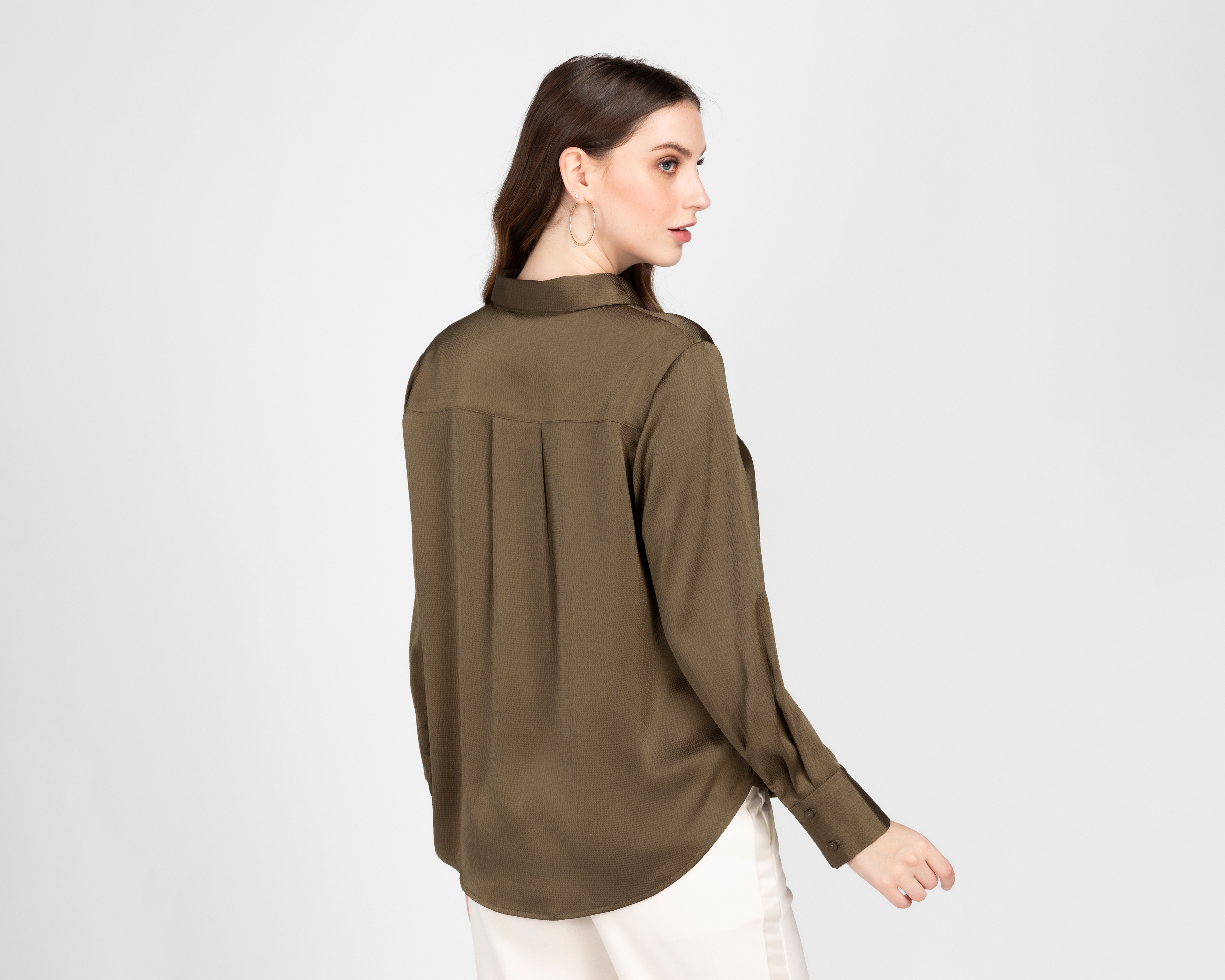 Foto 4 pulgar | Foto 3 | Blusa Sahara Manga Larga para Mujer