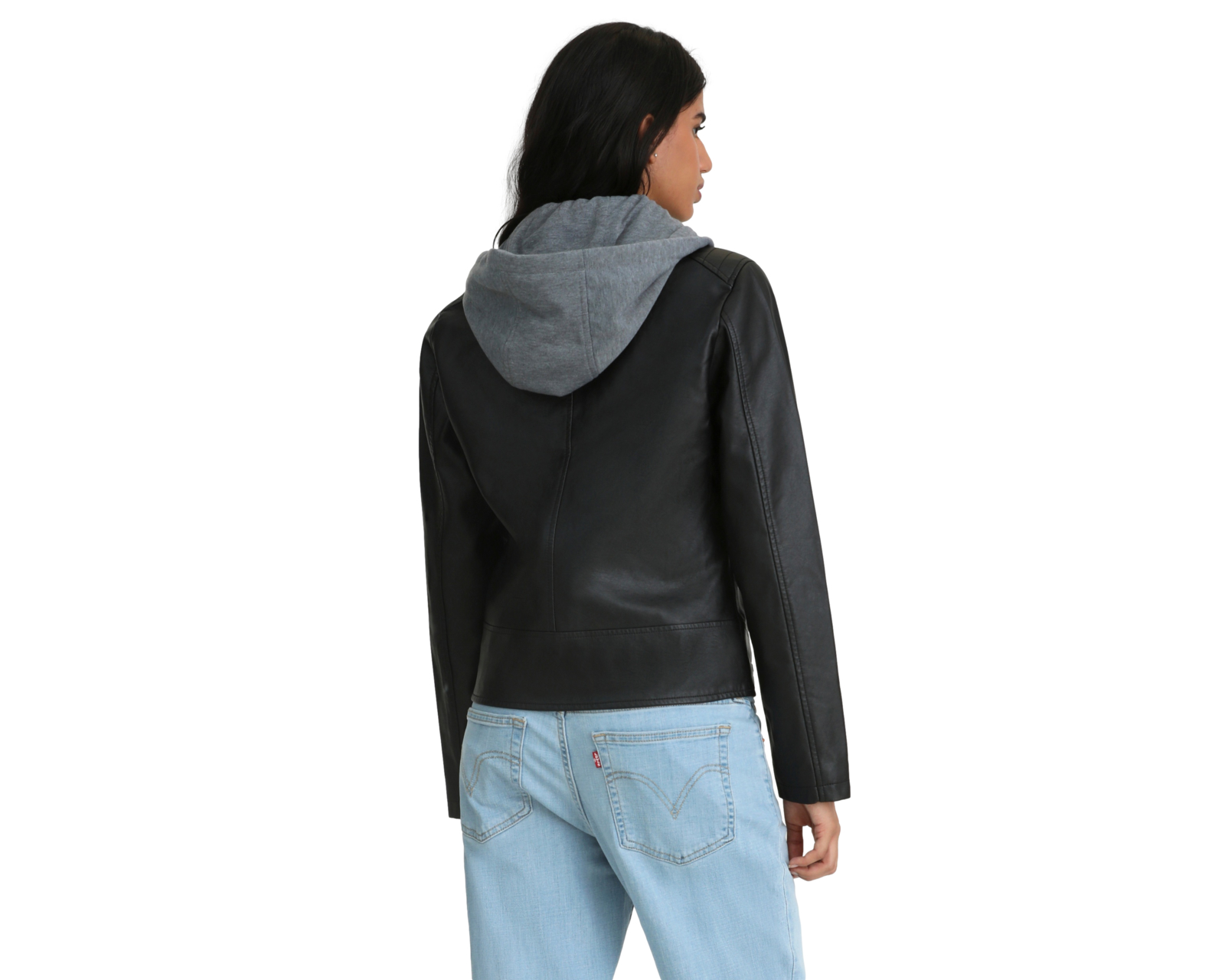 Foto 5 pulgar | Foto 4 | Chamarra con Capucha Levi's para Mujer