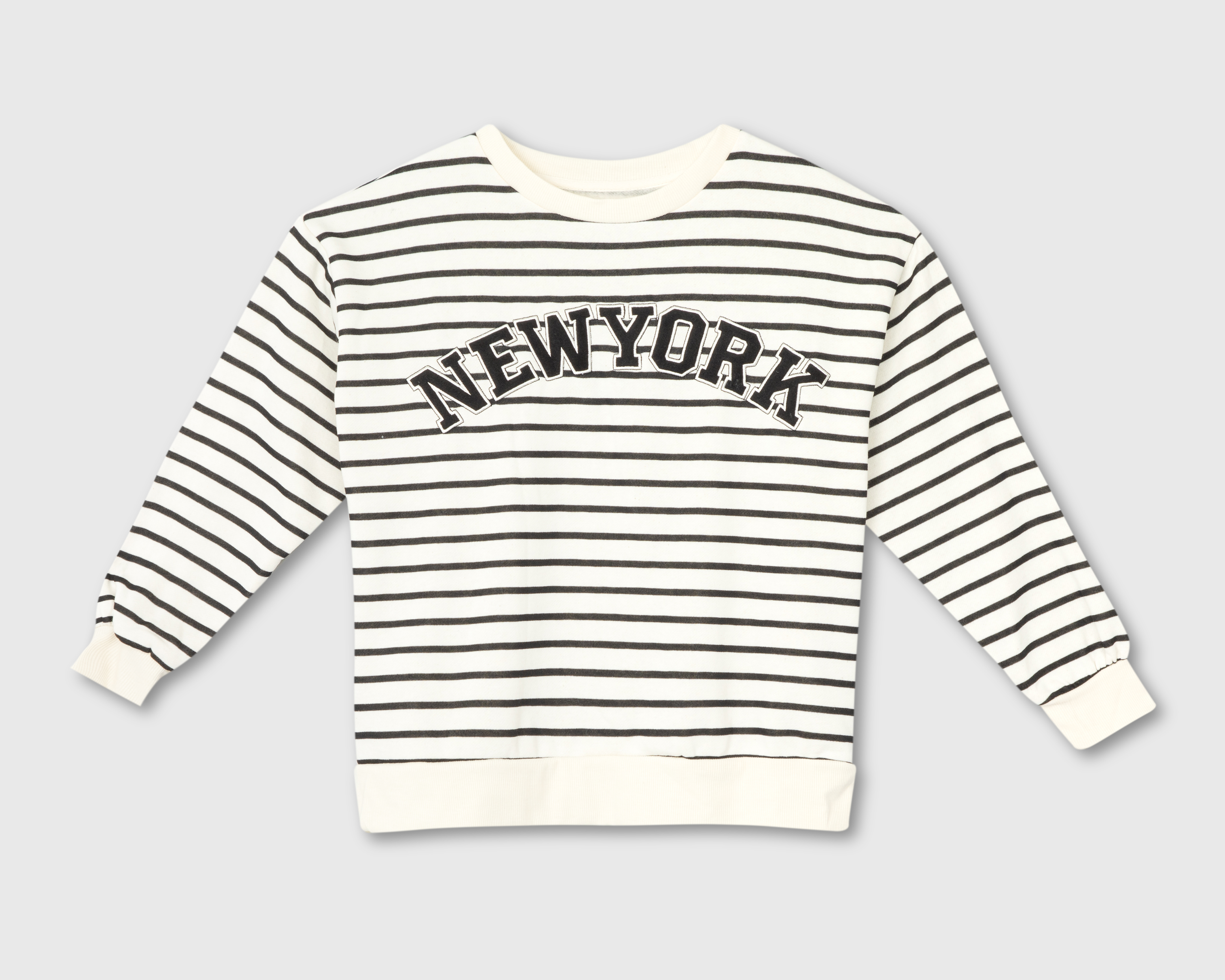 Sudadera a Rayas Refill para Mujer