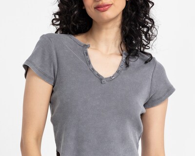 Foto 4 | Foto 4 | Playera Gris Forever 21 Juvenil