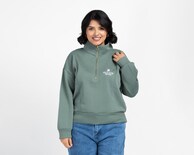 Sudadera Verde York Team Polo Club para Mujer