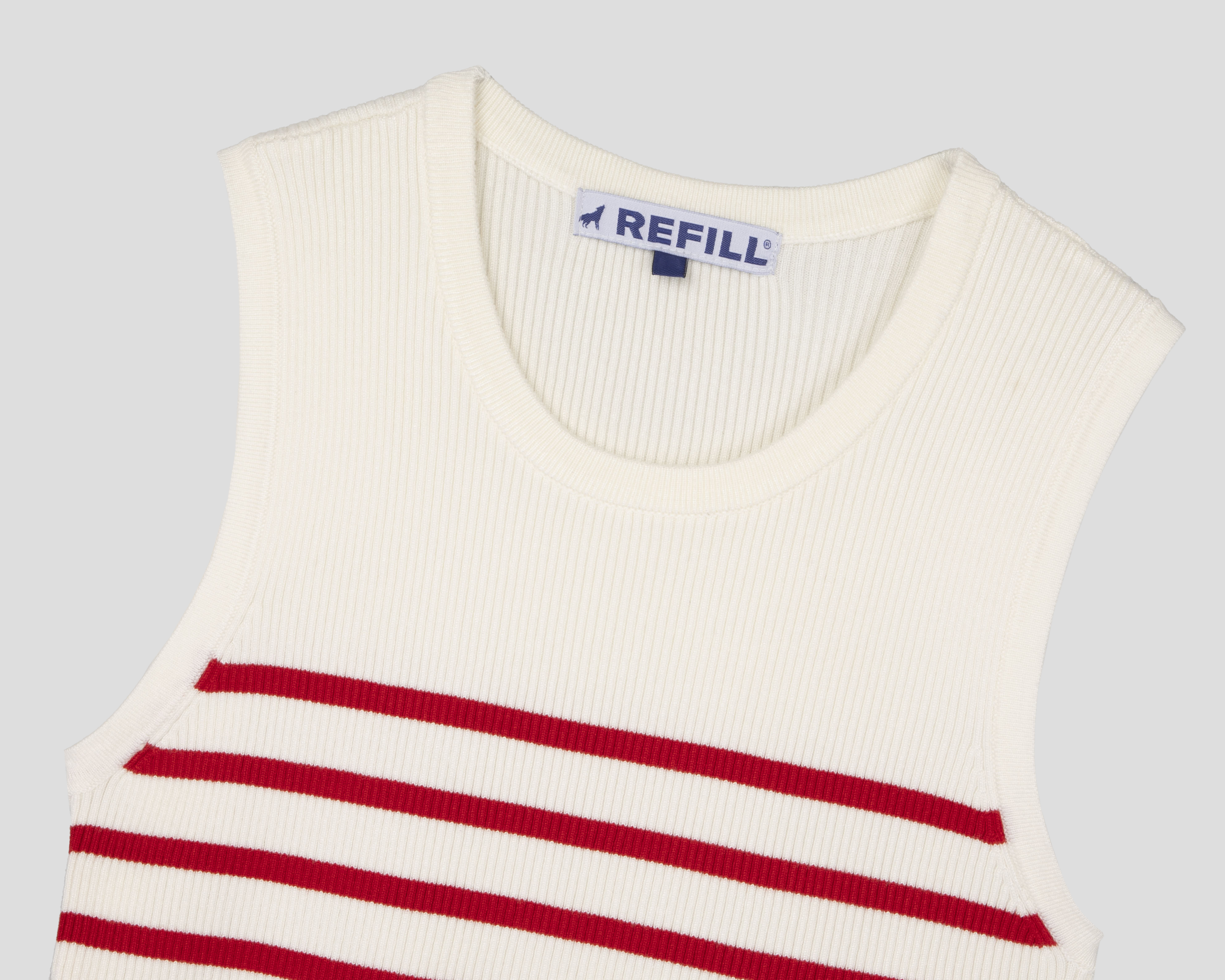 Foto 3 | Foto 3 | Playera Refill a Rayas para Mujer