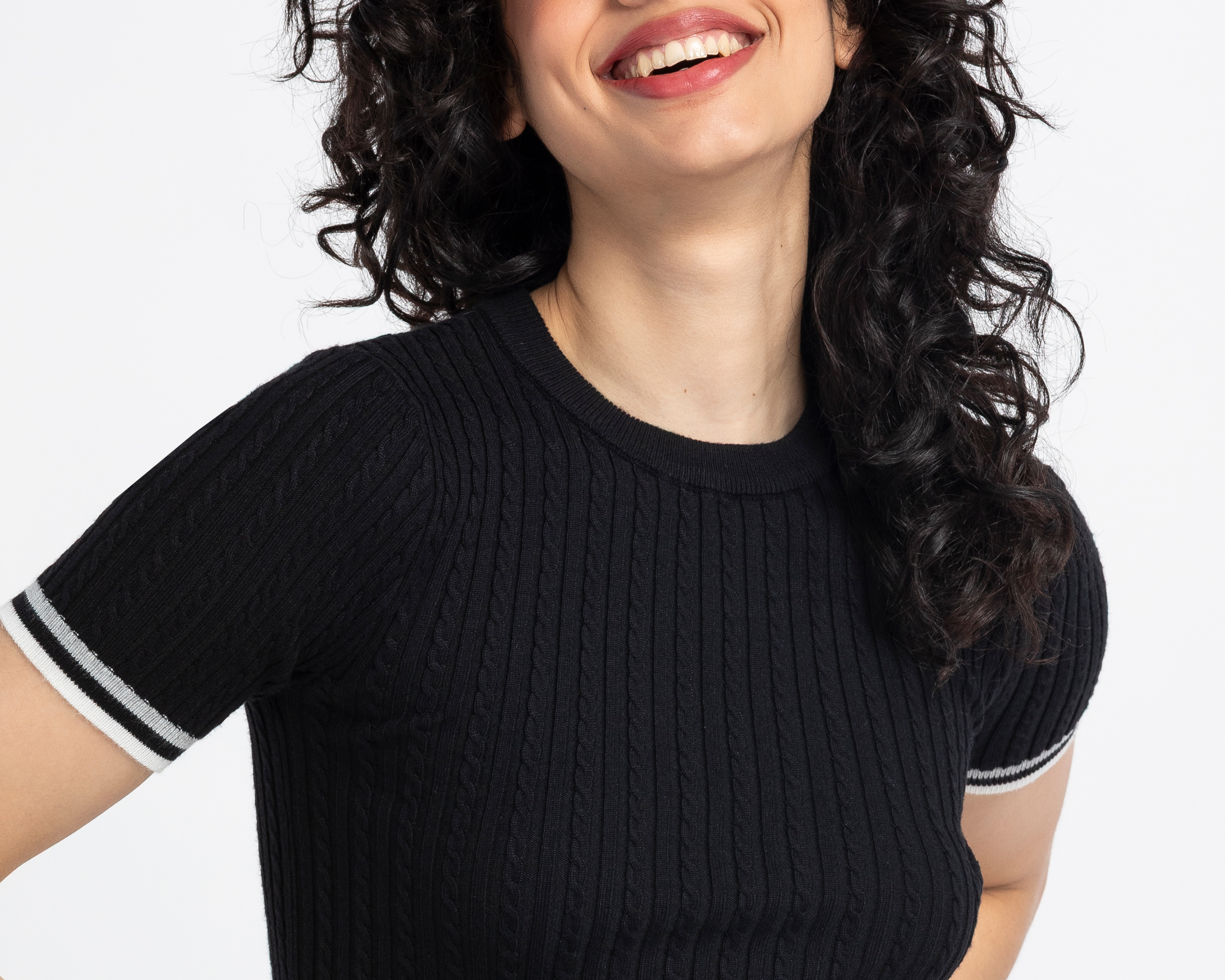 Foto 5 pulgar | Foto 4 | Playera Negra Forever 21 Juvenil