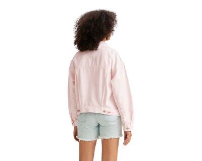 Foto 2 | Foto 2 | Chamarra de Algodón Rosa Levi's para Mujer