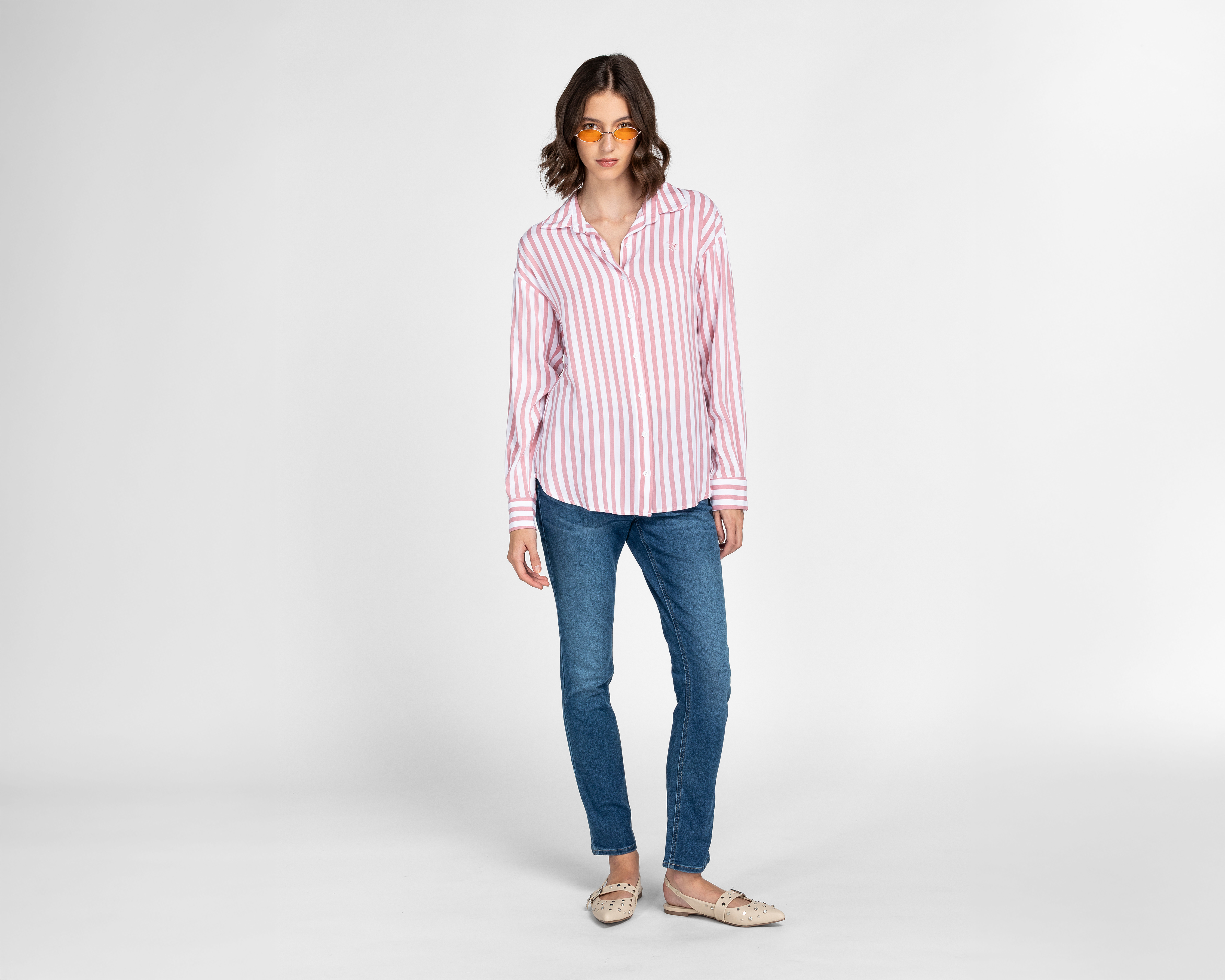 Foto 3 pulgar | Foto 2 | Blusa York Team Polo Club a Rayas para Mujer