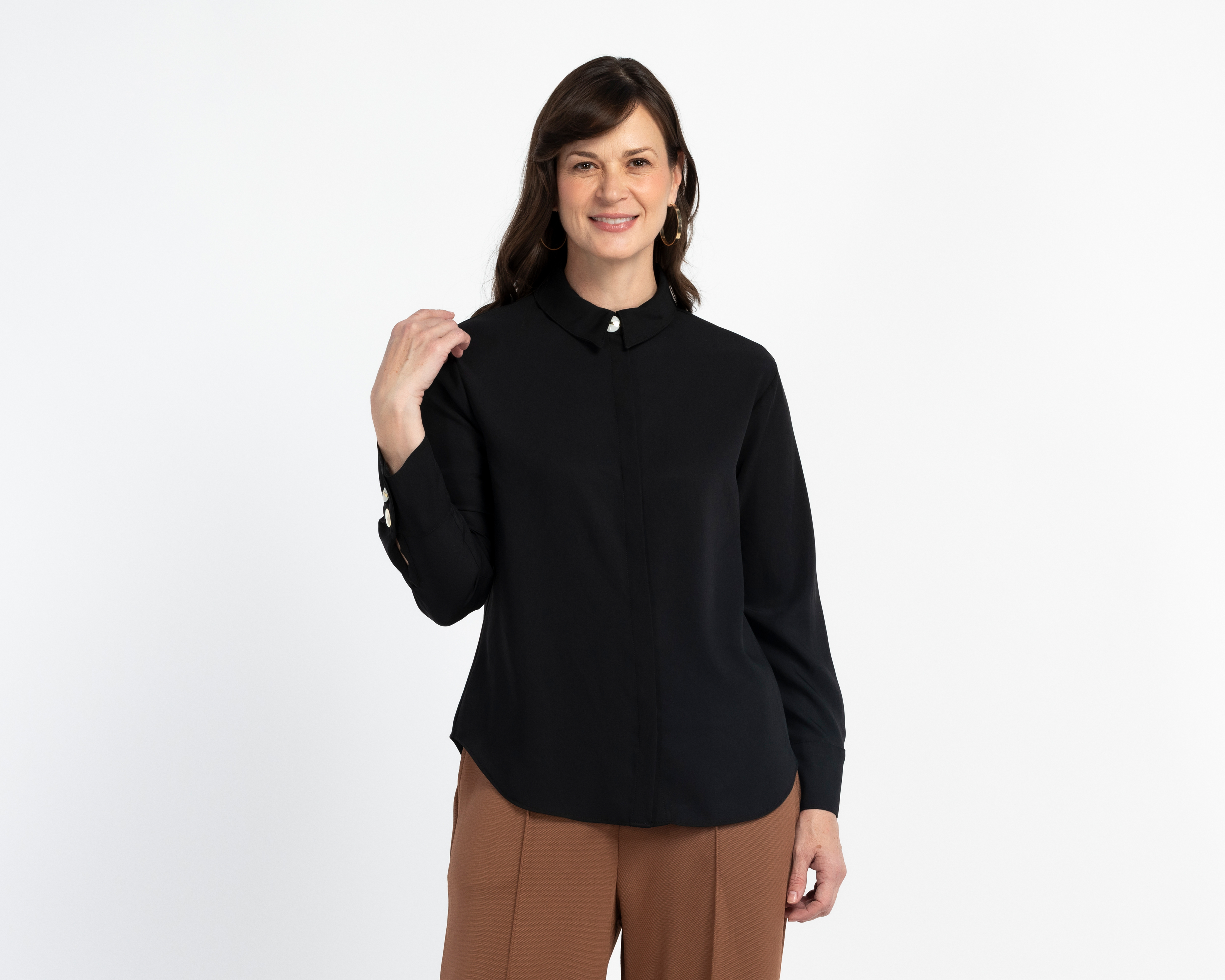 Blusa Manga Larga Alexis para Mujer