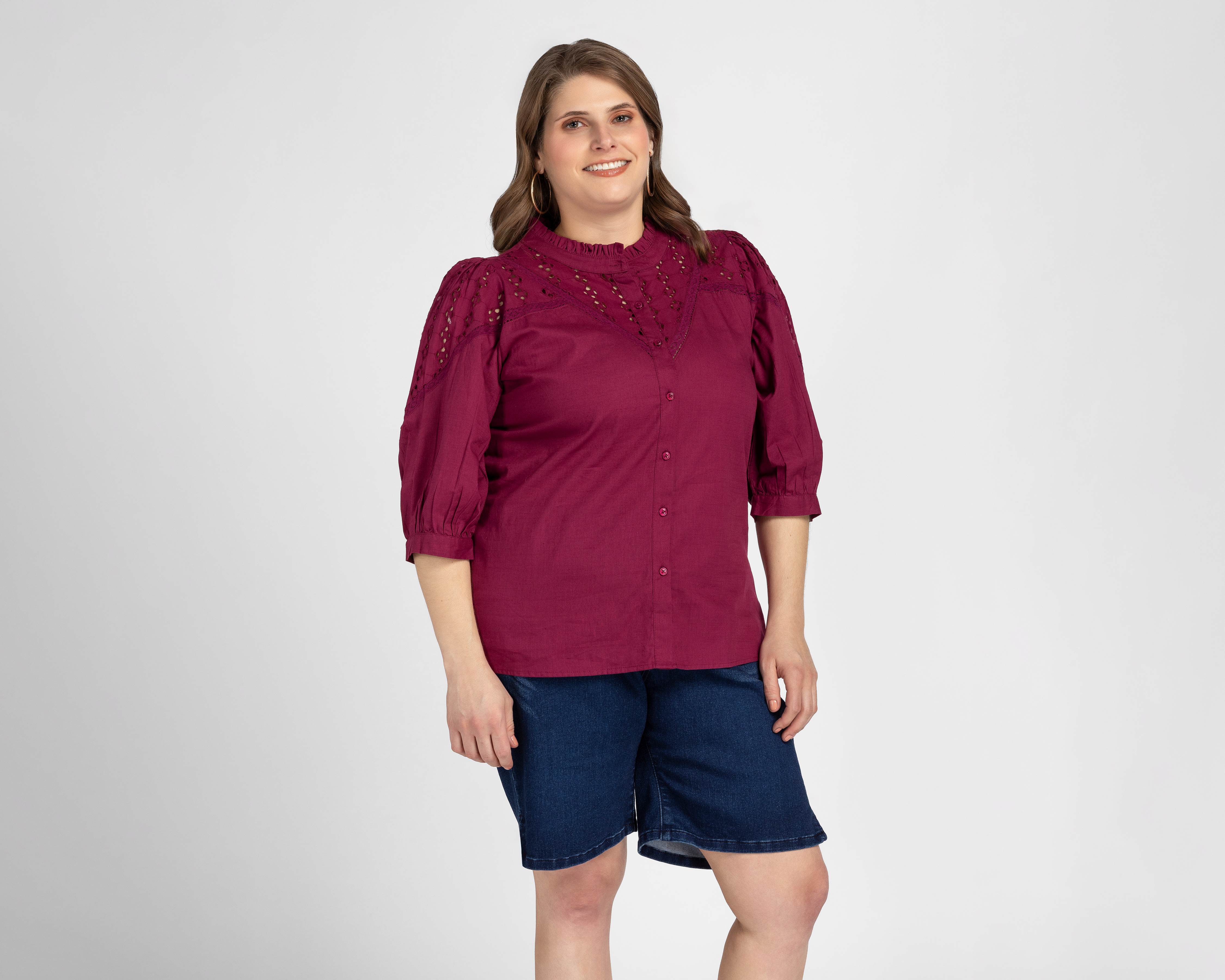 Foto 5 pulgar | Foto 4 | Blusa Sahara con Botones para Mujer