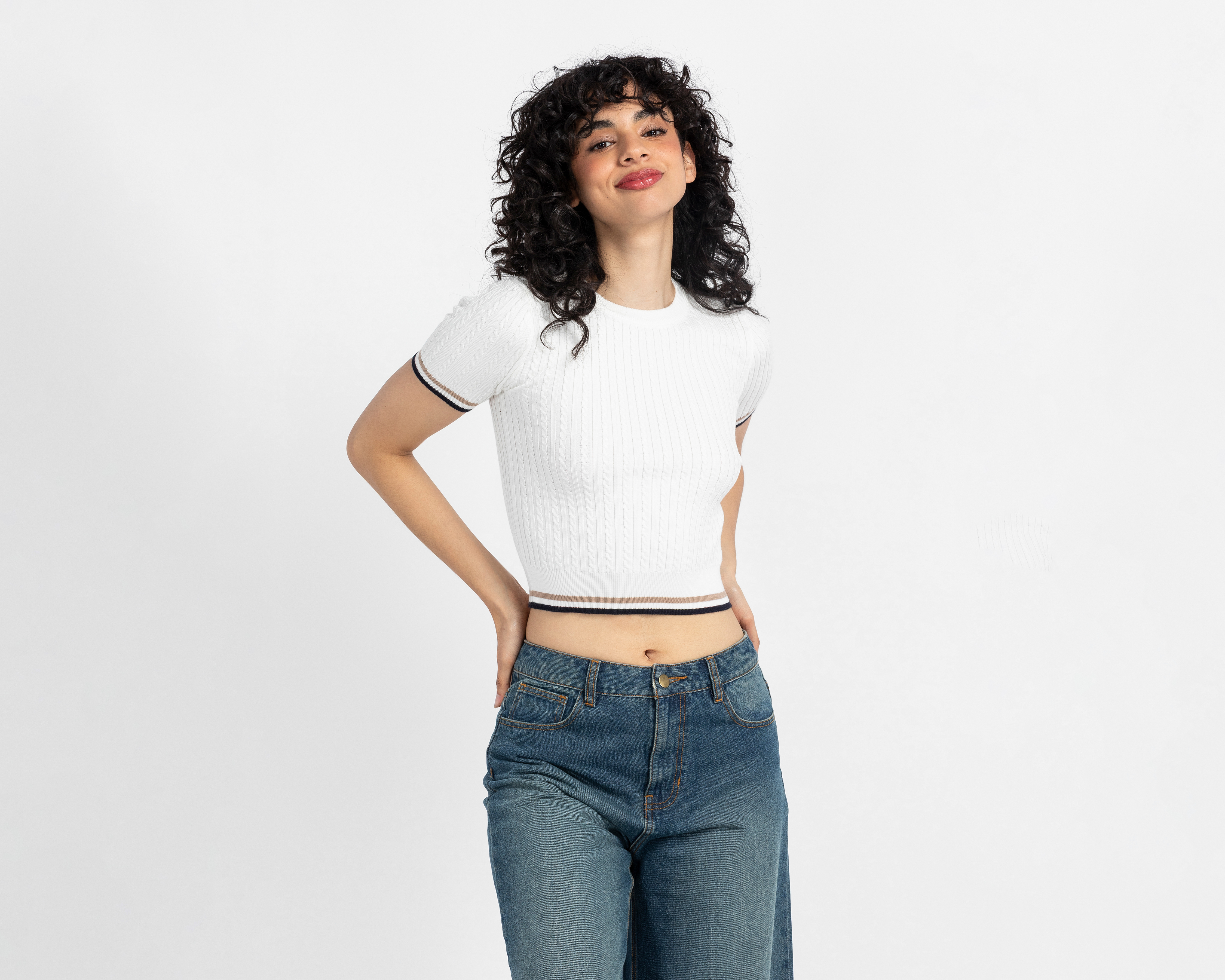 Playera Negra Forever 21 Juvenil