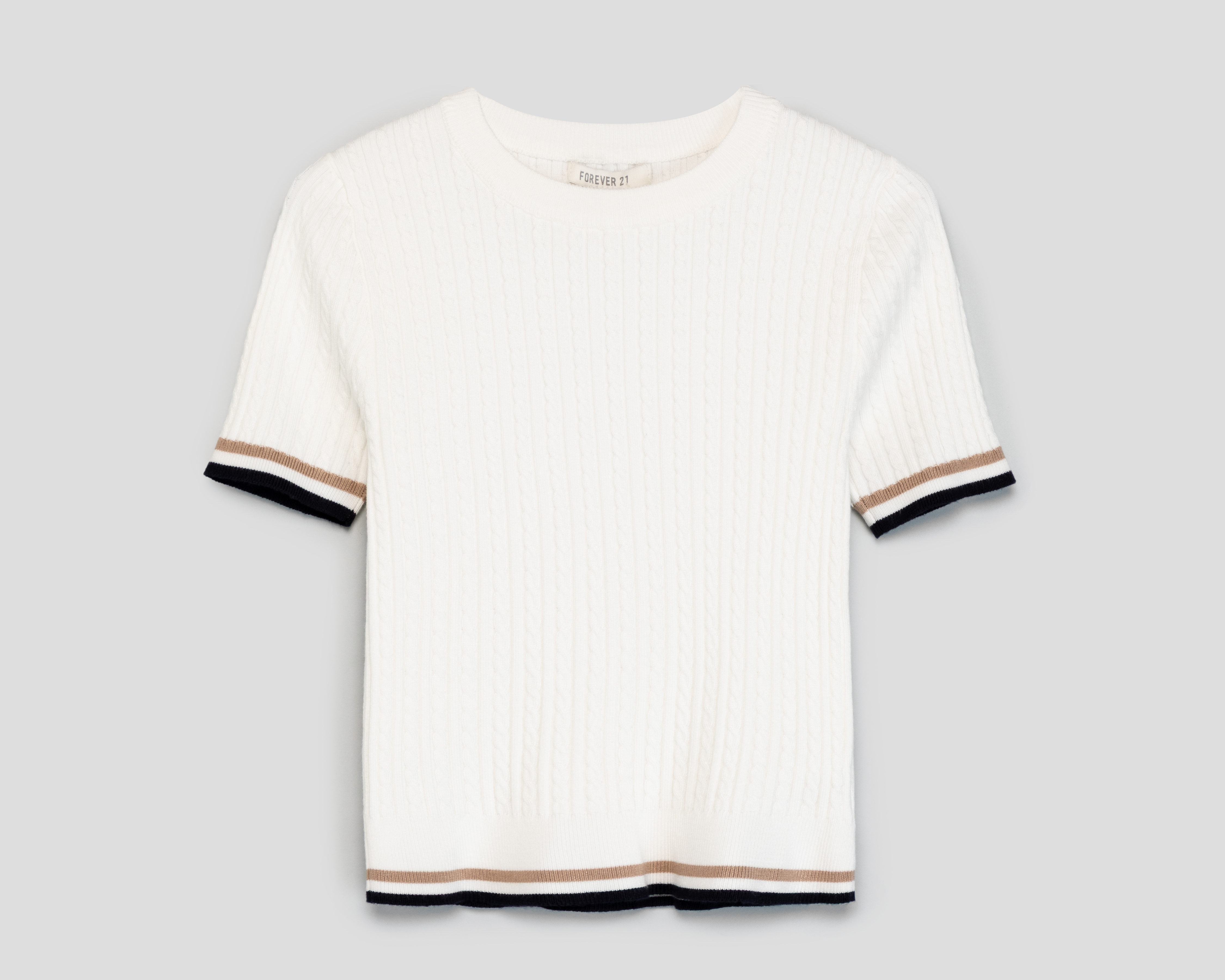 Foto 1 | Foto 1 | Playera Negra Forever 21 Juvenil