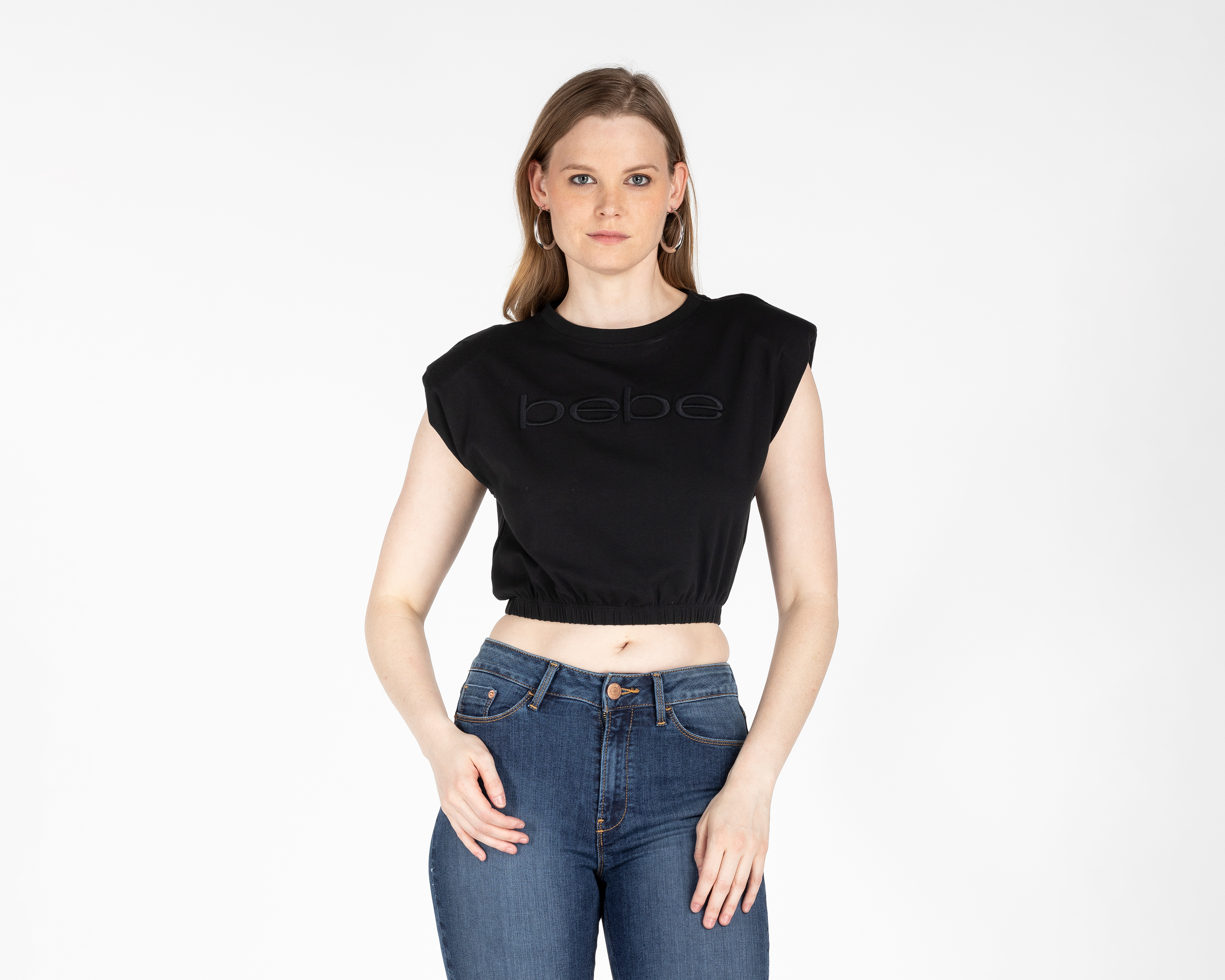 Crop Top Bebe sin Mangas para Mujer