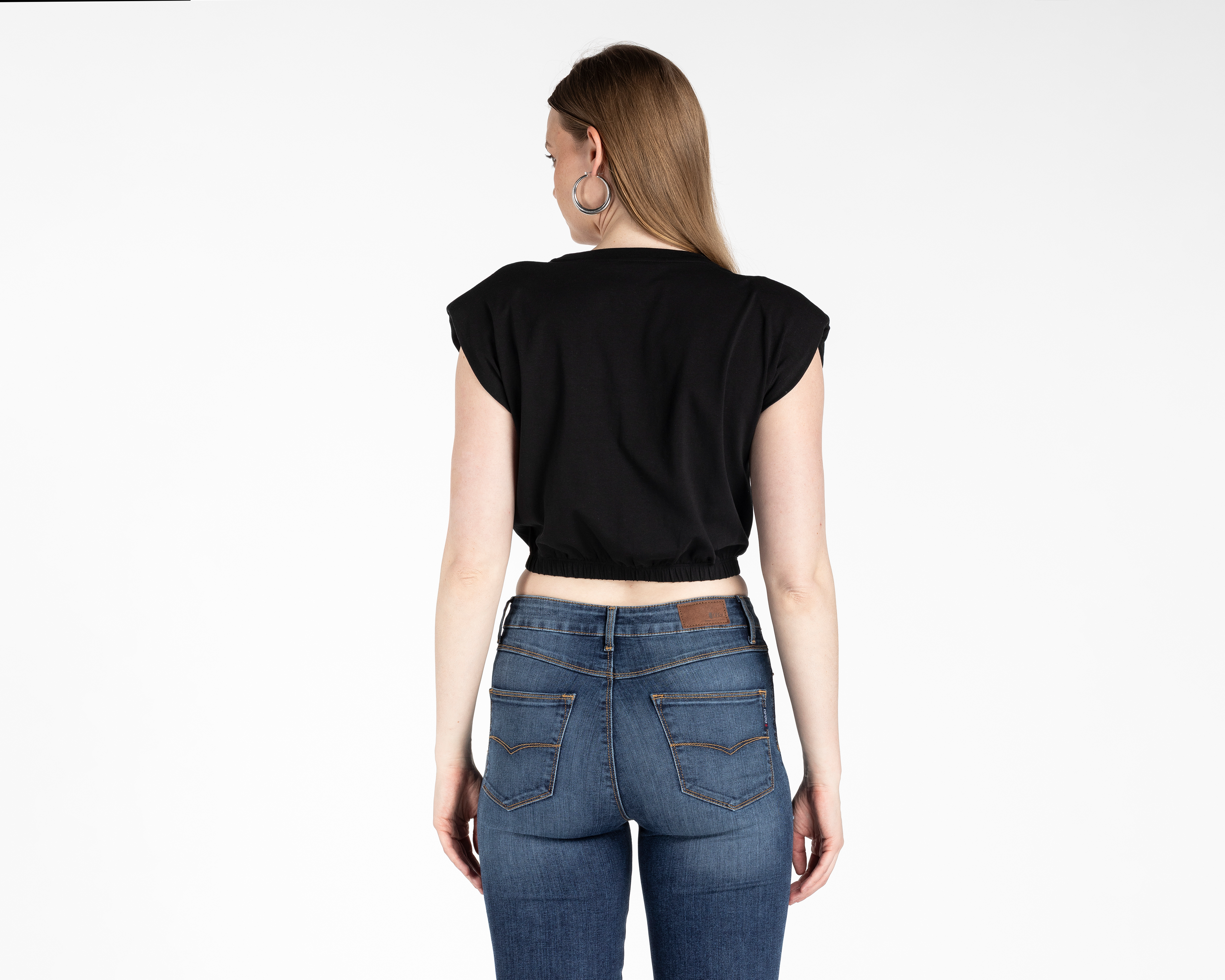 Foto 3 | Foto 3 | Crop Top Bebe sin Mangas para Mujer